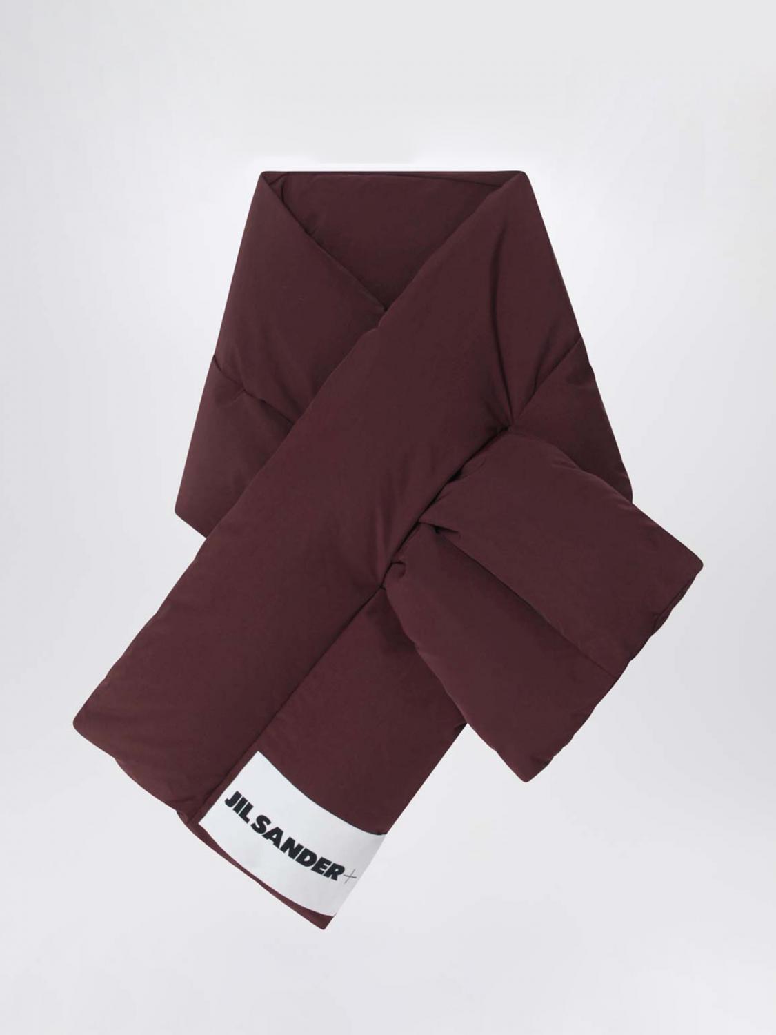 JIL SANDER Scarf Men color Burgundy JIL SANDER Scarf Men color Burgundy