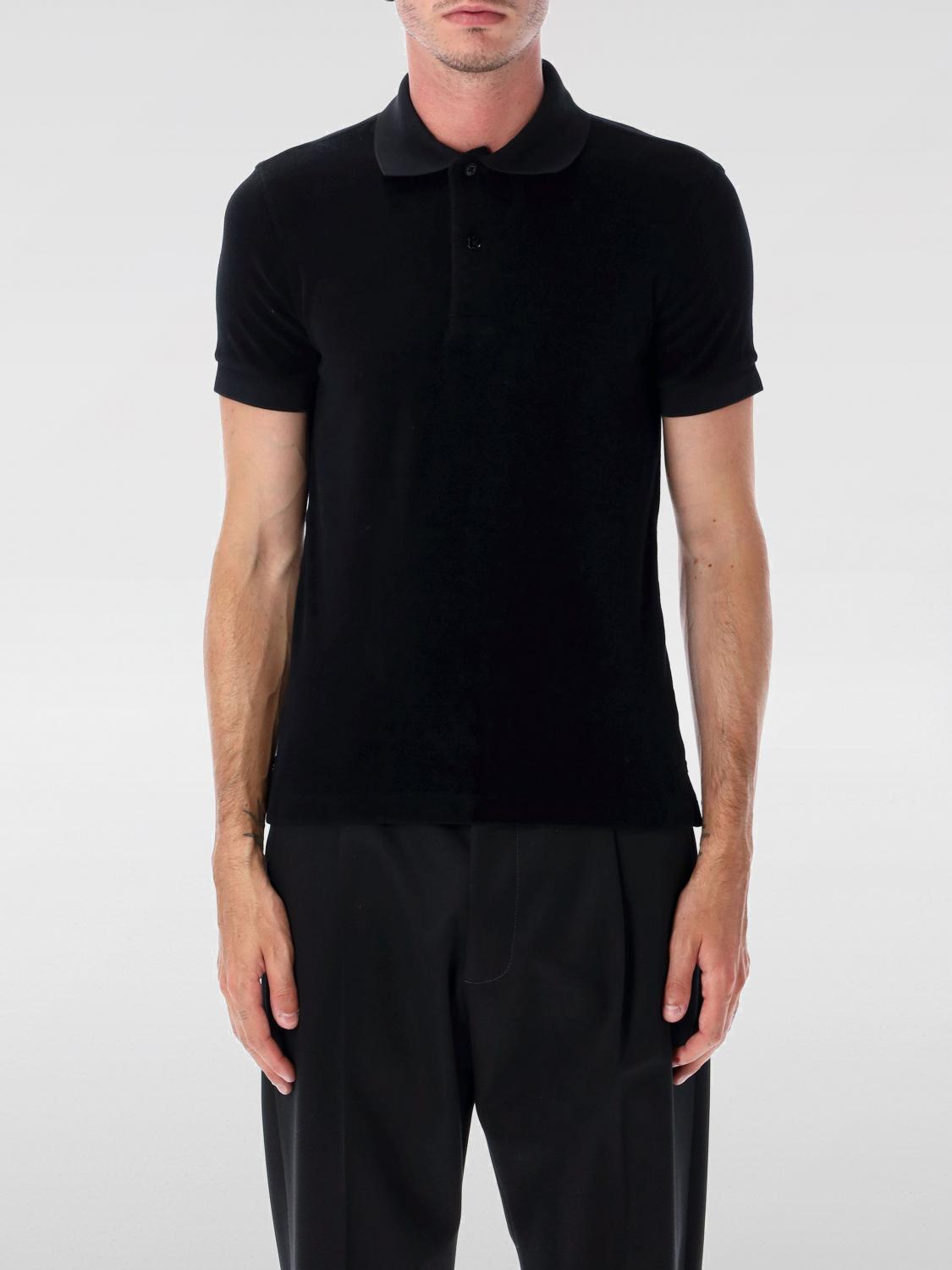 TOM FORD Polo Shirt Men color Black TOM FORD Polo Shirt Men color Black