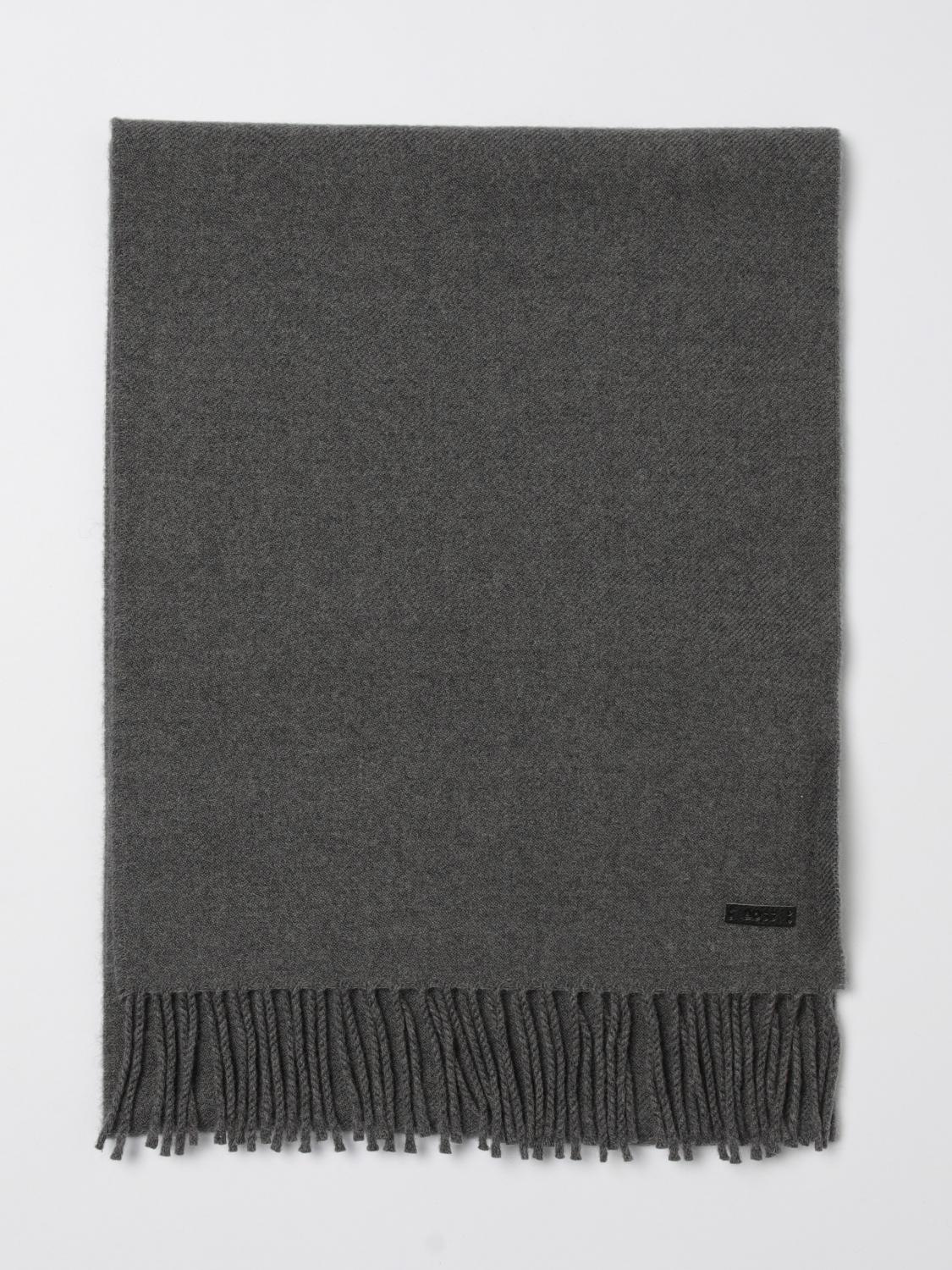BOSS Scarf Men color Grey BOSS Scarf Men color Grey