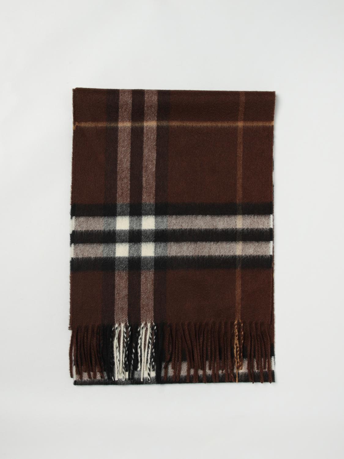 BURBERRY Scarf Men color Brown BURBERRY Scarf Men color Brown