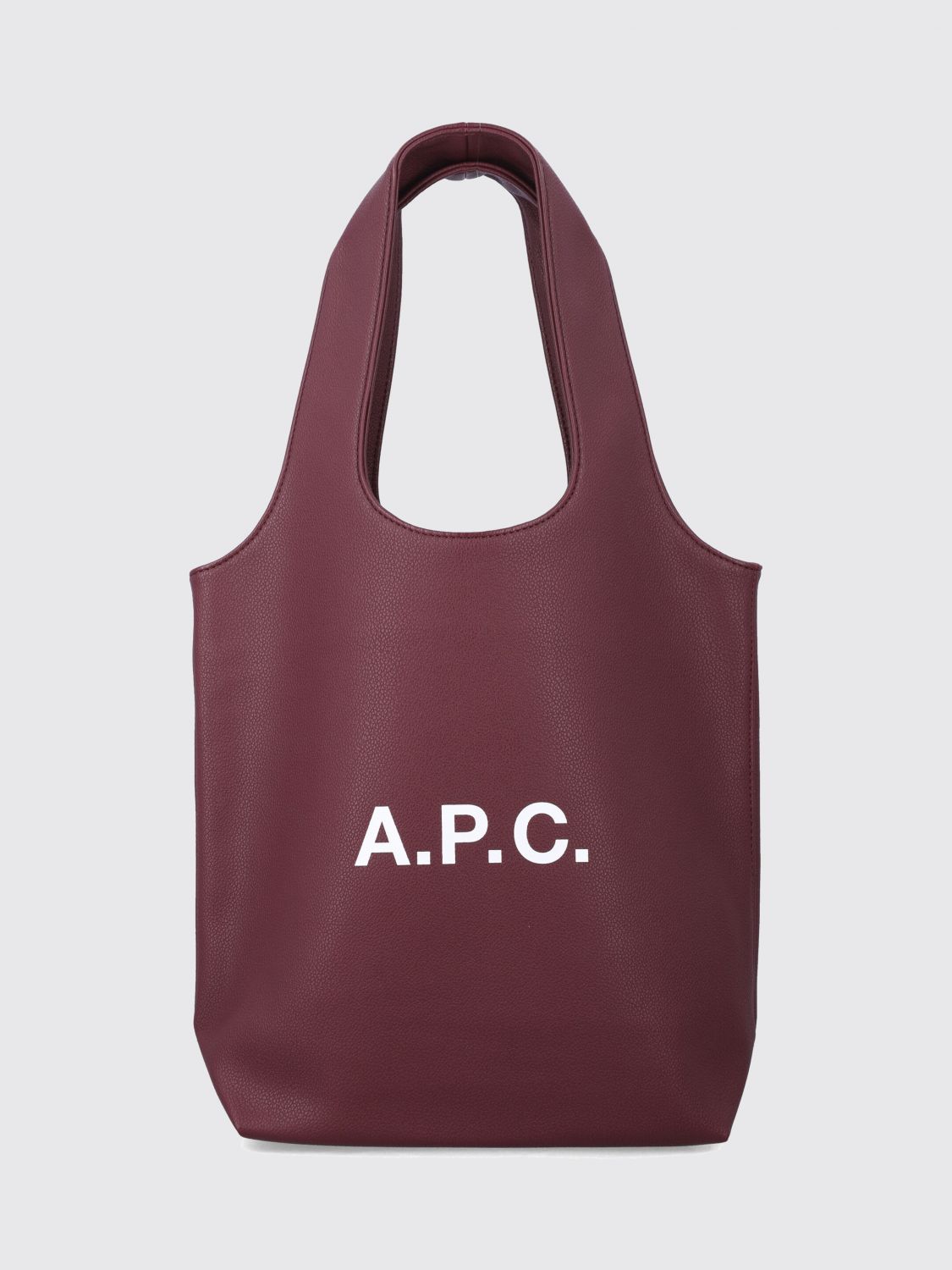 A. P.C. Shoulder Bag Men color Burgundy A. P.C. Shoulder Bag Men color Burgundy