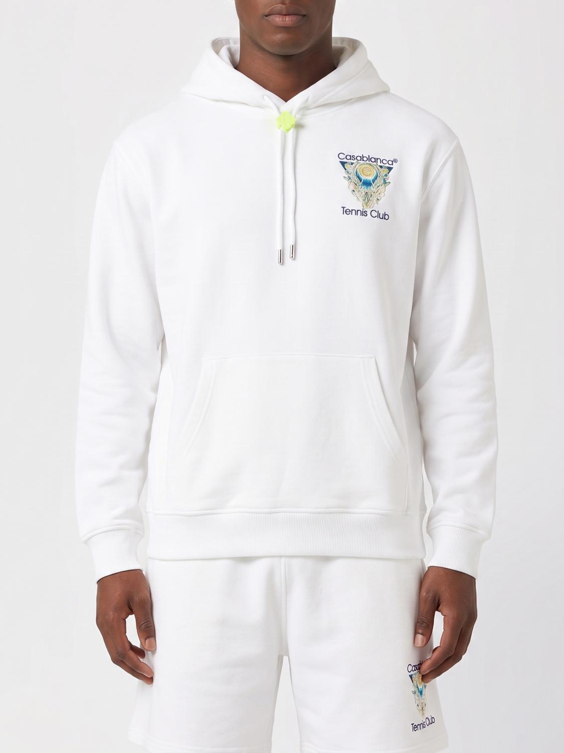 CASABLANCA Sweatshirt Men color White CASABLANCA Sweatshirt Men color White