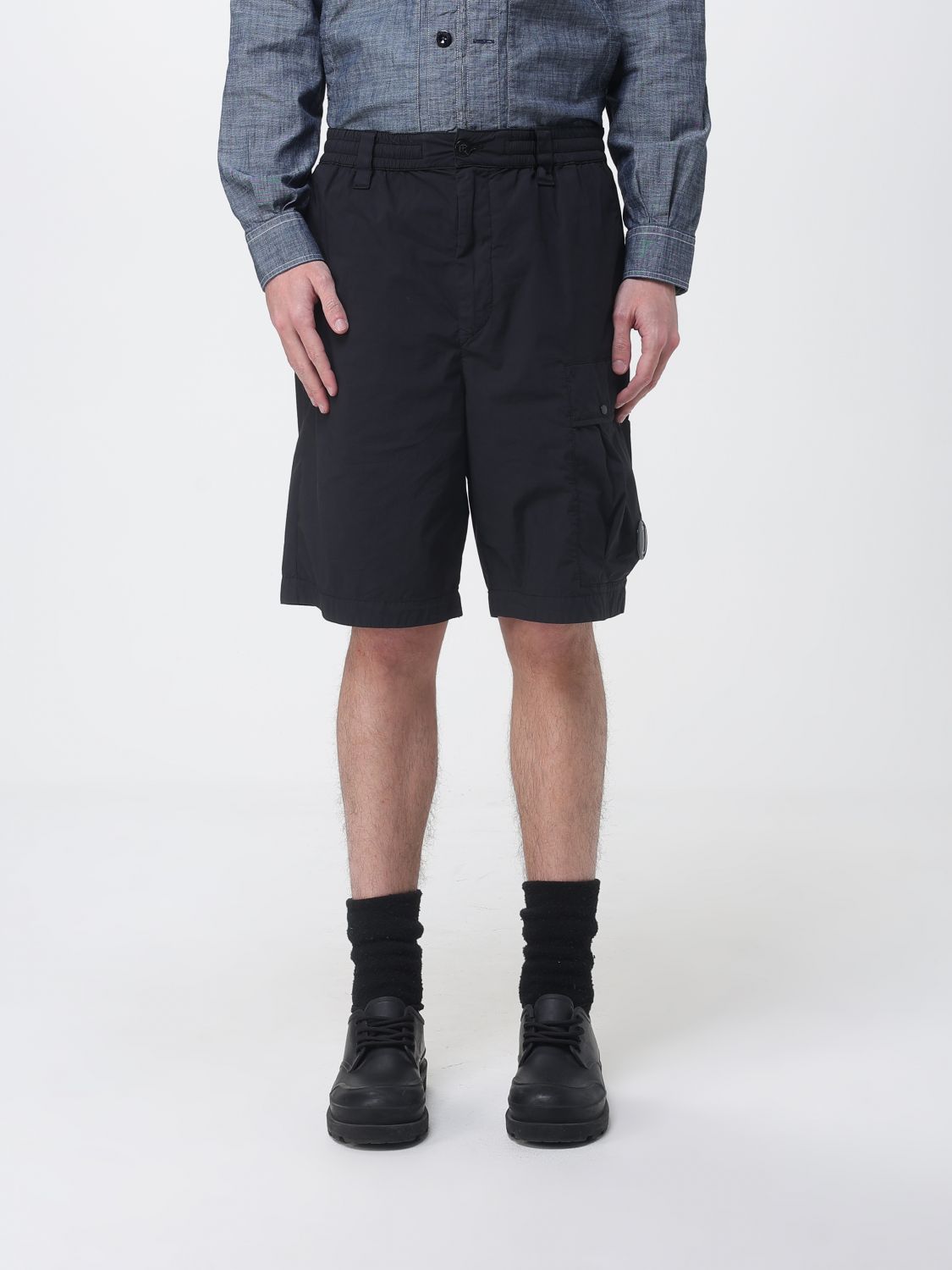 C. P. COMPANY Shorts Men color Black C. P. COMPANY Shorts Men color Black