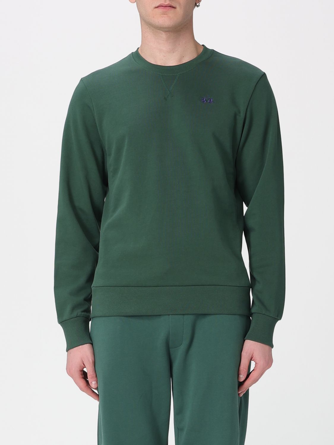 LA MARTINA Sweatshirt Men color Green LA MARTINA Sweatshirt Men color Green