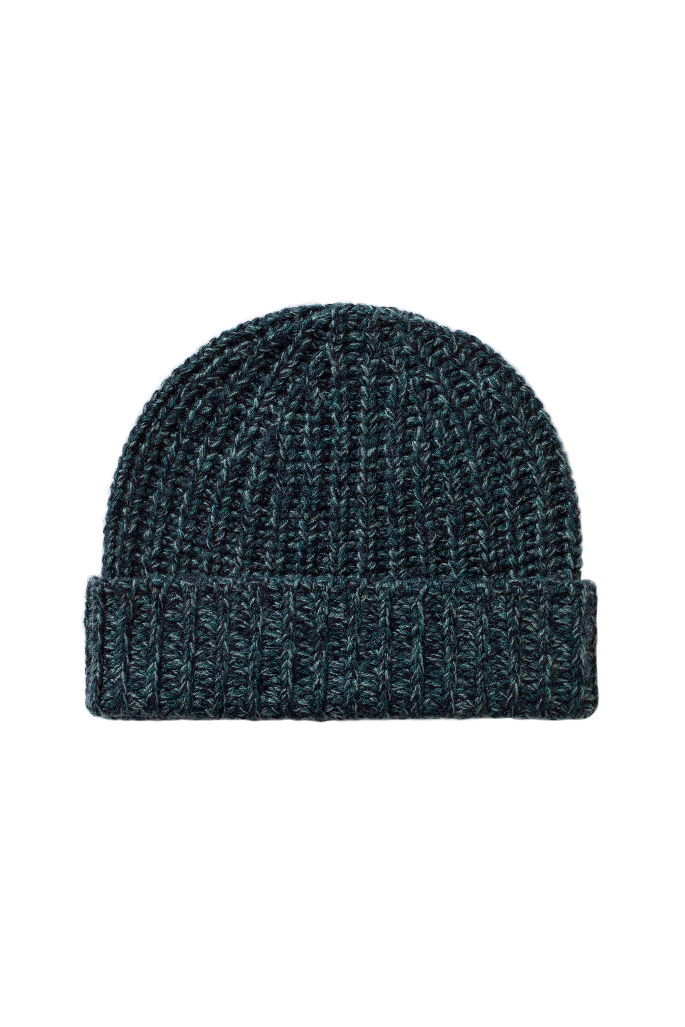 Half Cardigan Stich Dark Green Cashmere Beanie Half Cardigan Stich Dark Green Cashmere Beanie