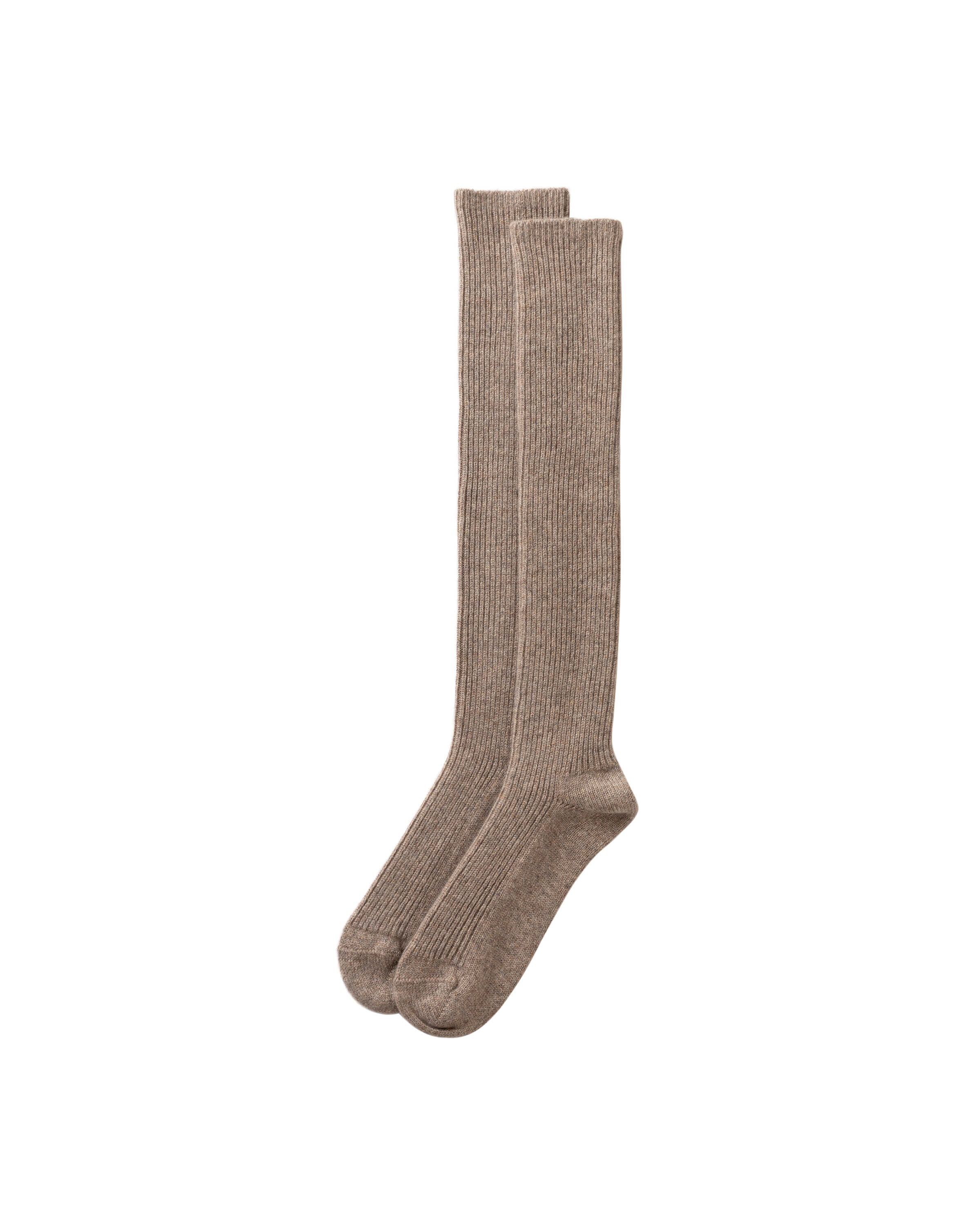 Cashmere Knee High Brown Socks Cashmere Knee High Brown Socks