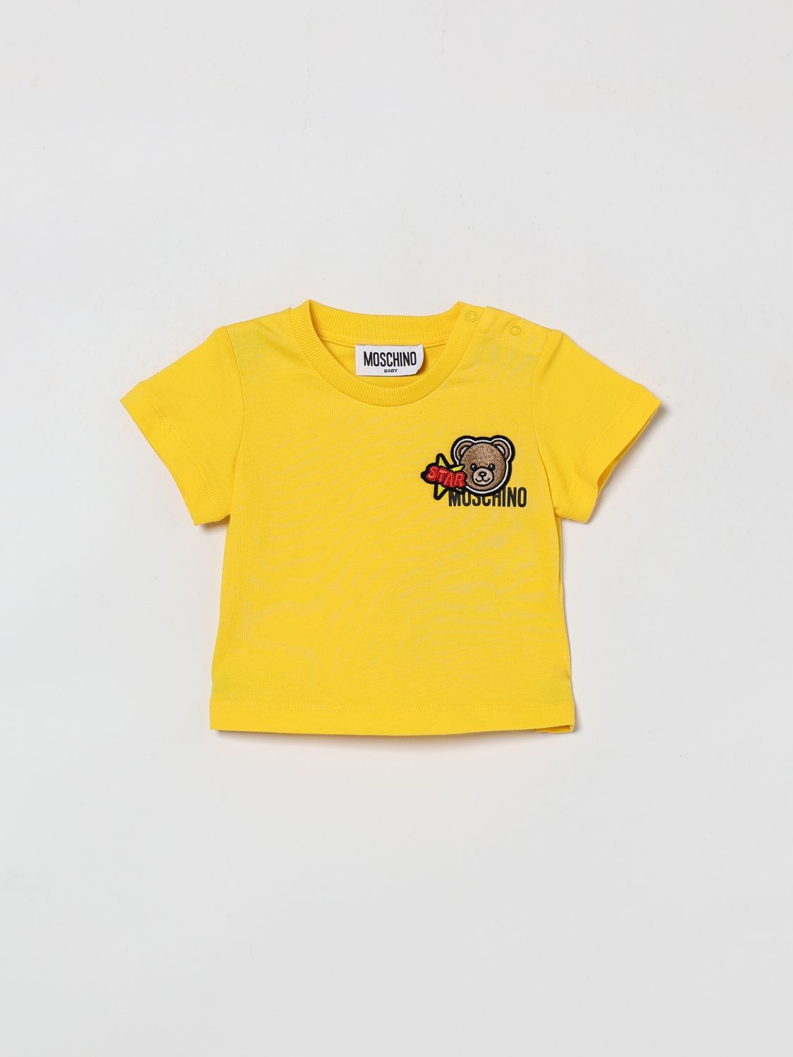 MOSCHINO Shirt Kids color Yellow MOSCHINO Shirt Kids color Yellow