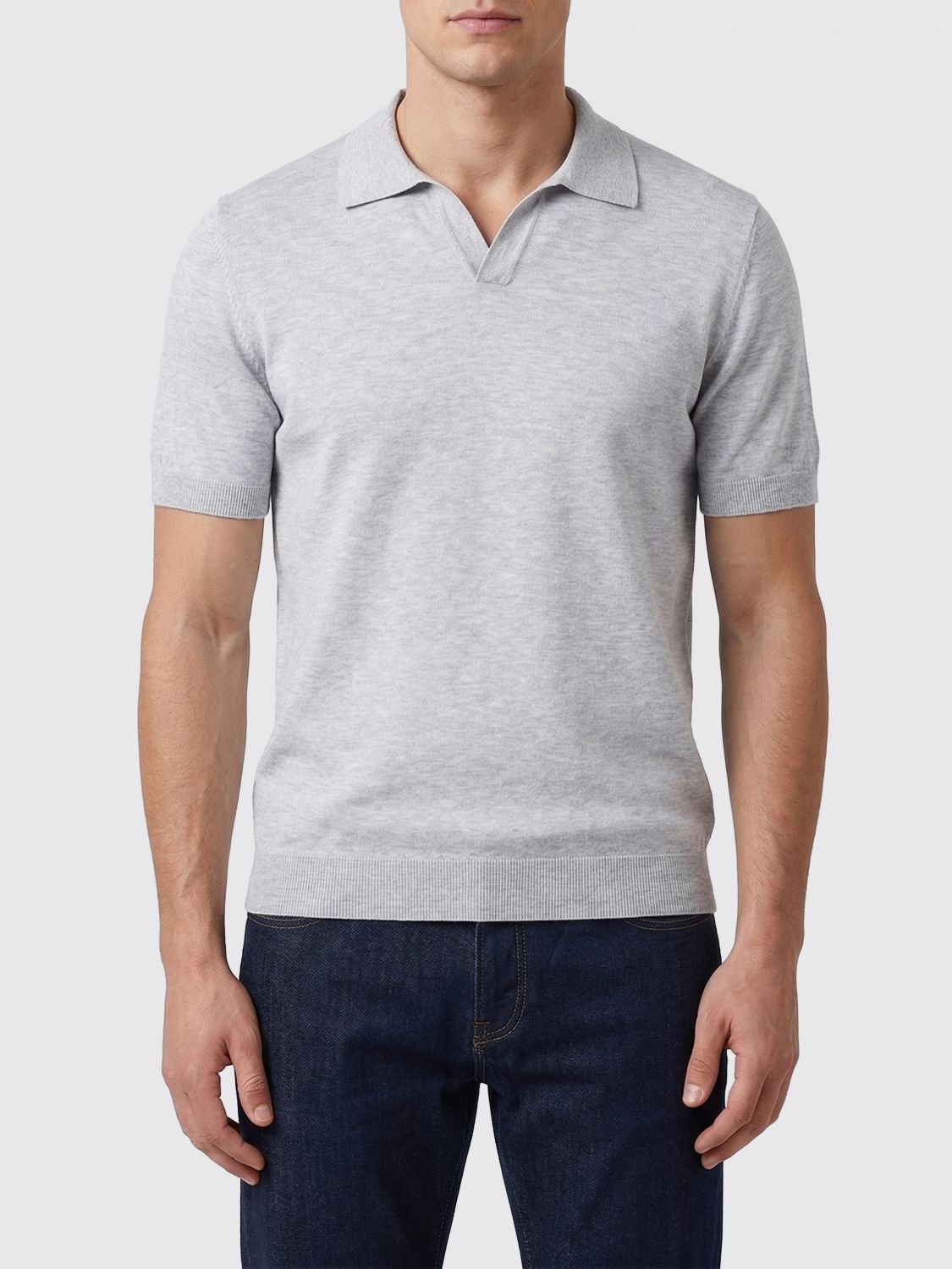 TAGLIATORE Polo Shirt Men color Grey TAGLIATORE Polo Shirt Men color Grey