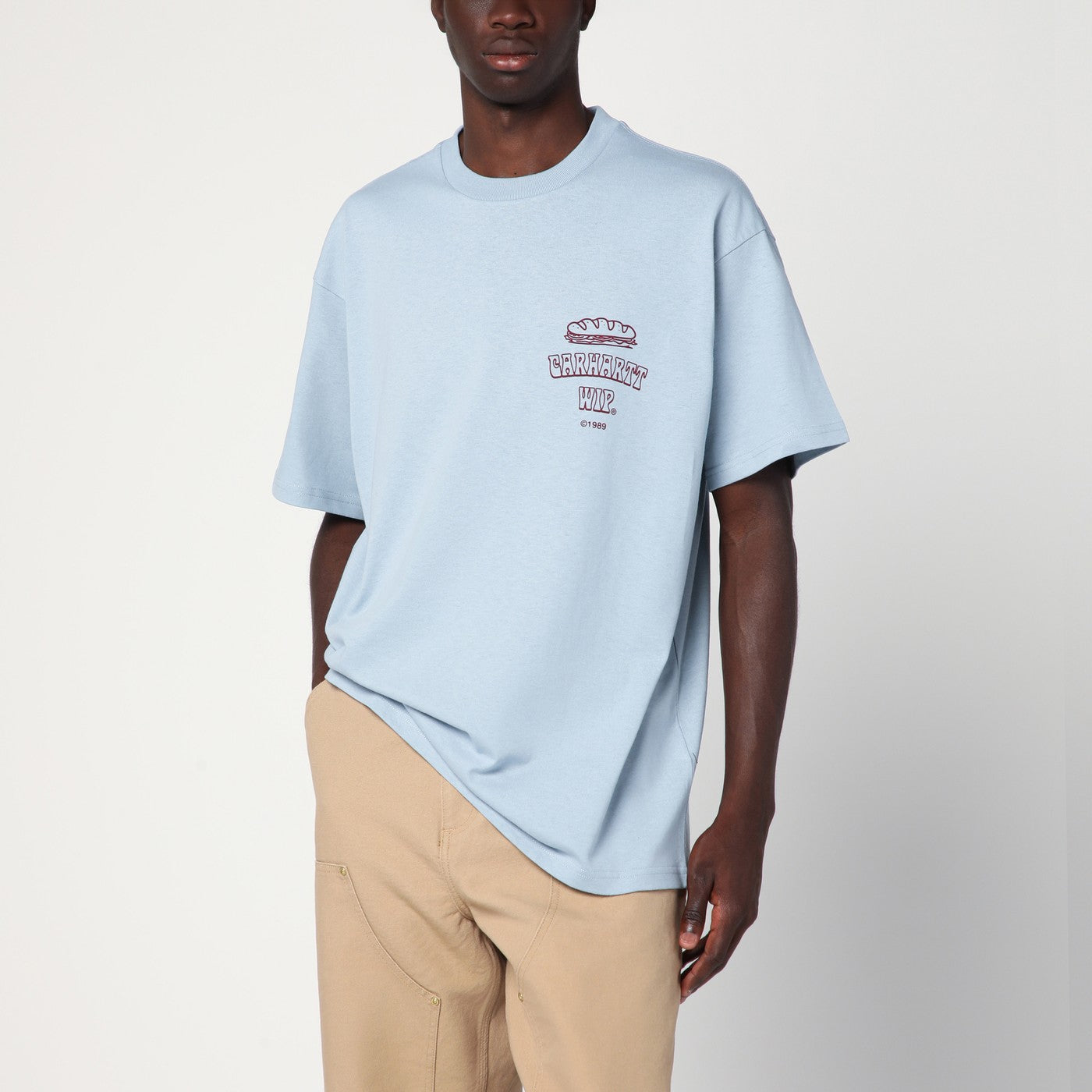 SS Sandwich Shirt Blue Fog SS Sandwich Shirt Blue Fog