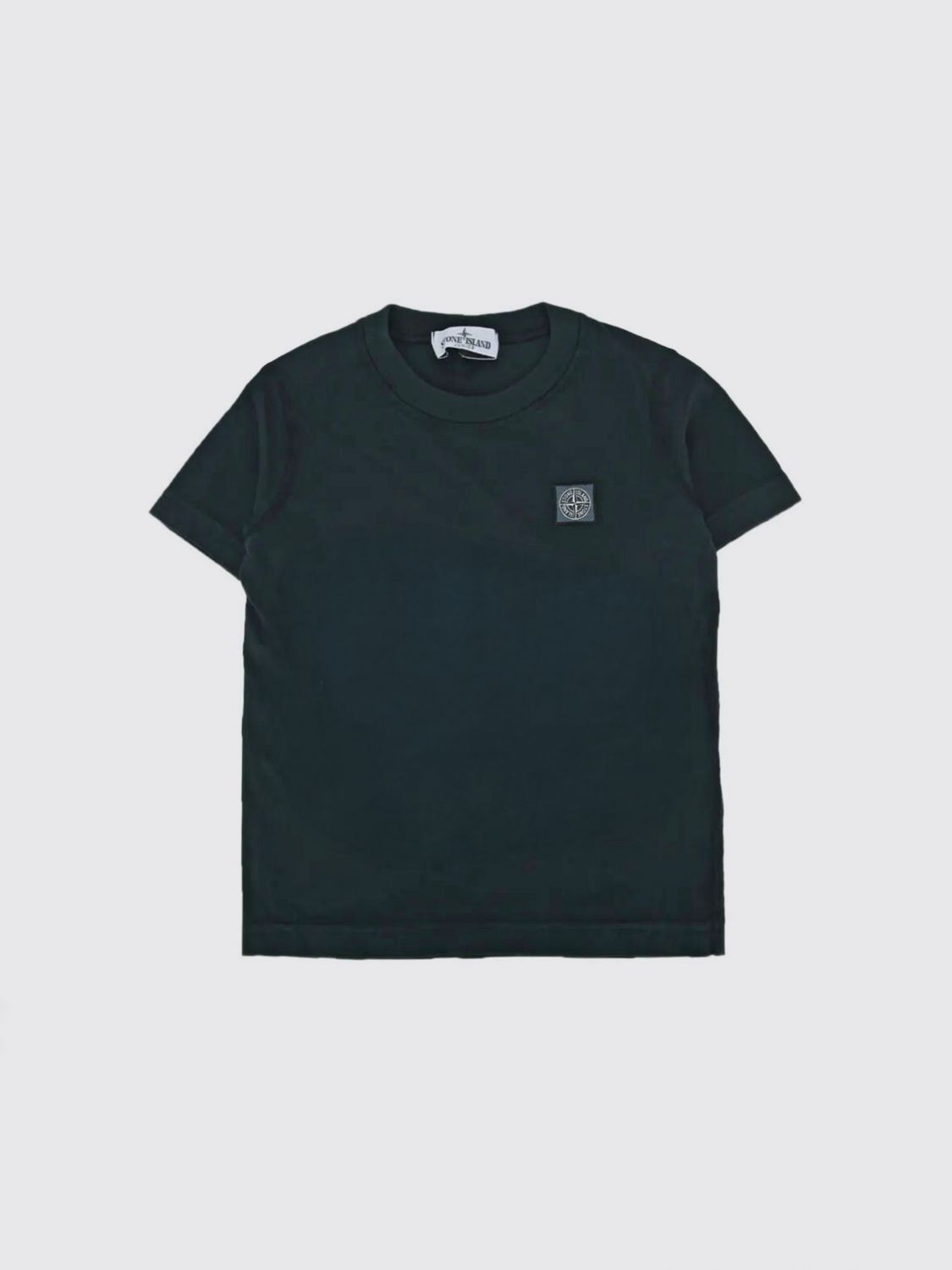 STONE ISLAND JUNIOR Shirt Kids color Navy STONE ISLAND JUNIOR Shirt Kids color Navy