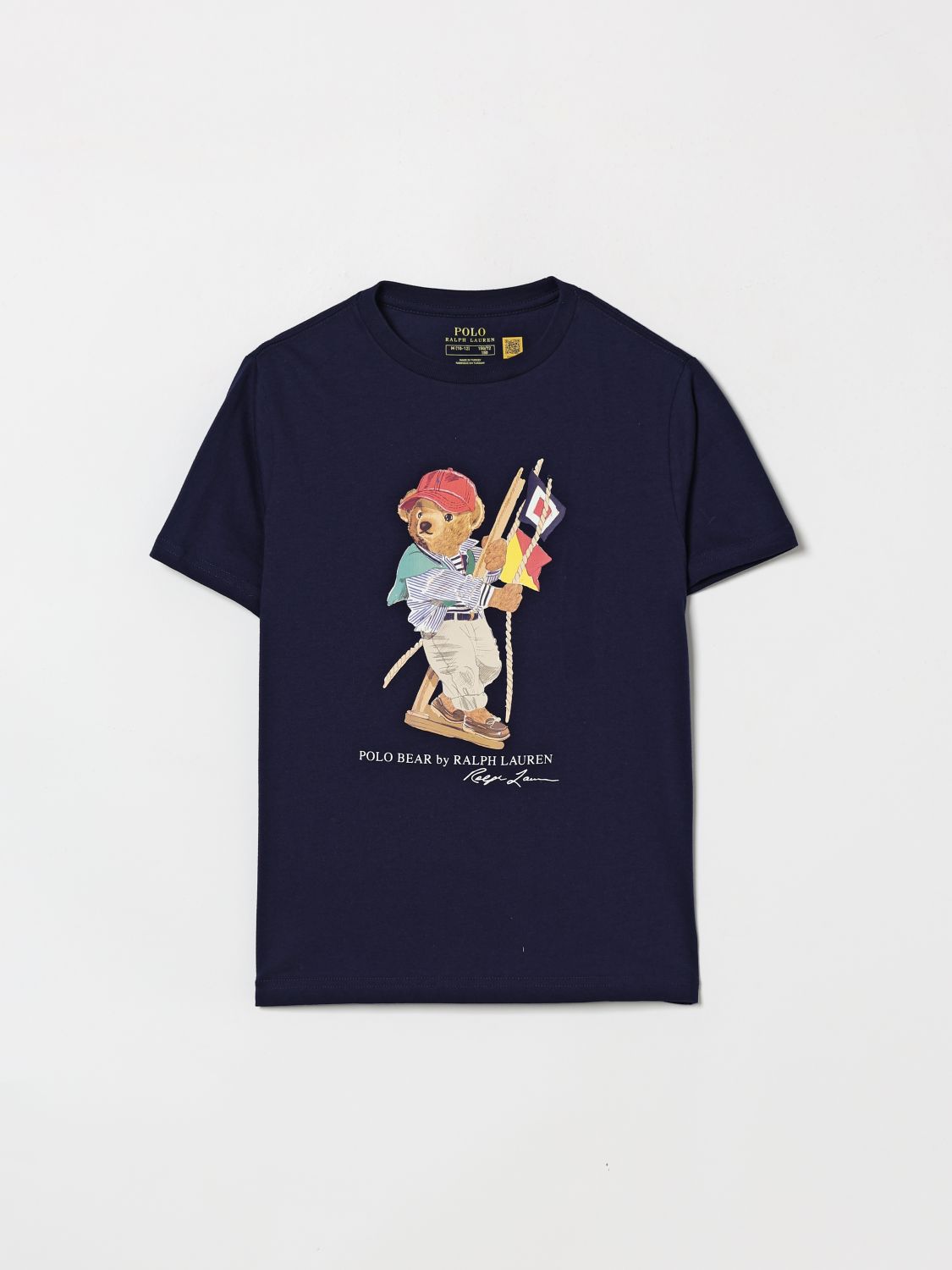 POLO RALPH LAUREN Shirt Kids color Navy POLO RALPH LAUREN Shirt Kids color Navy