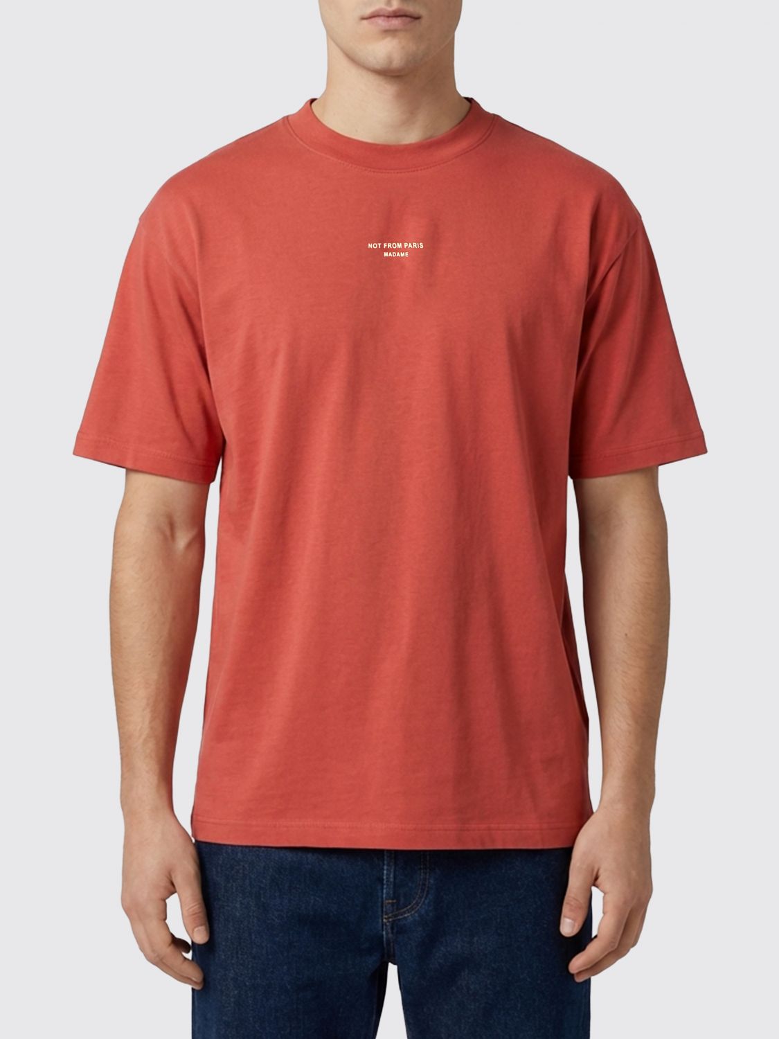 DRÔLE DE MONSIR Shirt Men color Red DRÔLE DE MONSIR Shirt Men color Red