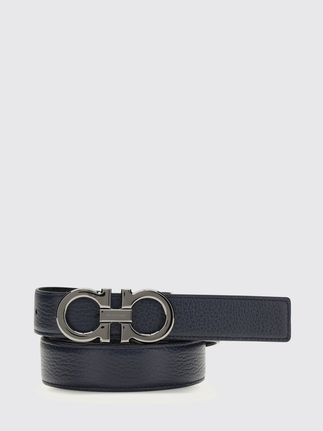 FERRAGAMO Belt Men color Navy FERRAGAMO Belt Men color Navy