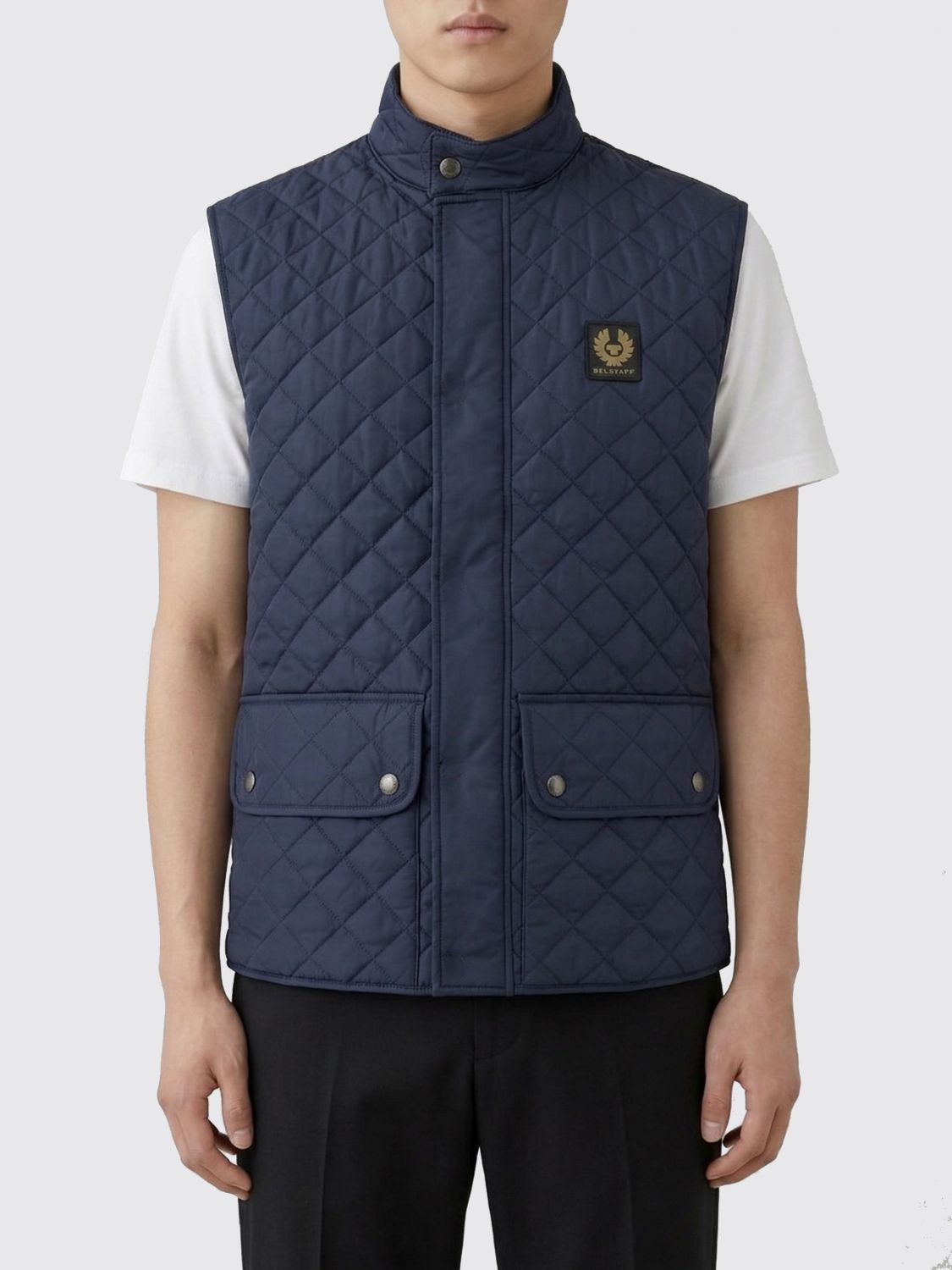 BELSTAFF Suit Vest Men color Navy BELSTAFF Suit Vest Men color Navy