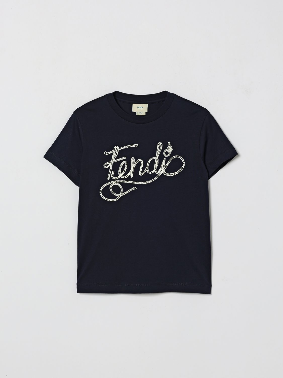 FENDI Shirt Kids color Blue FENDI Shirt Kids color Blue