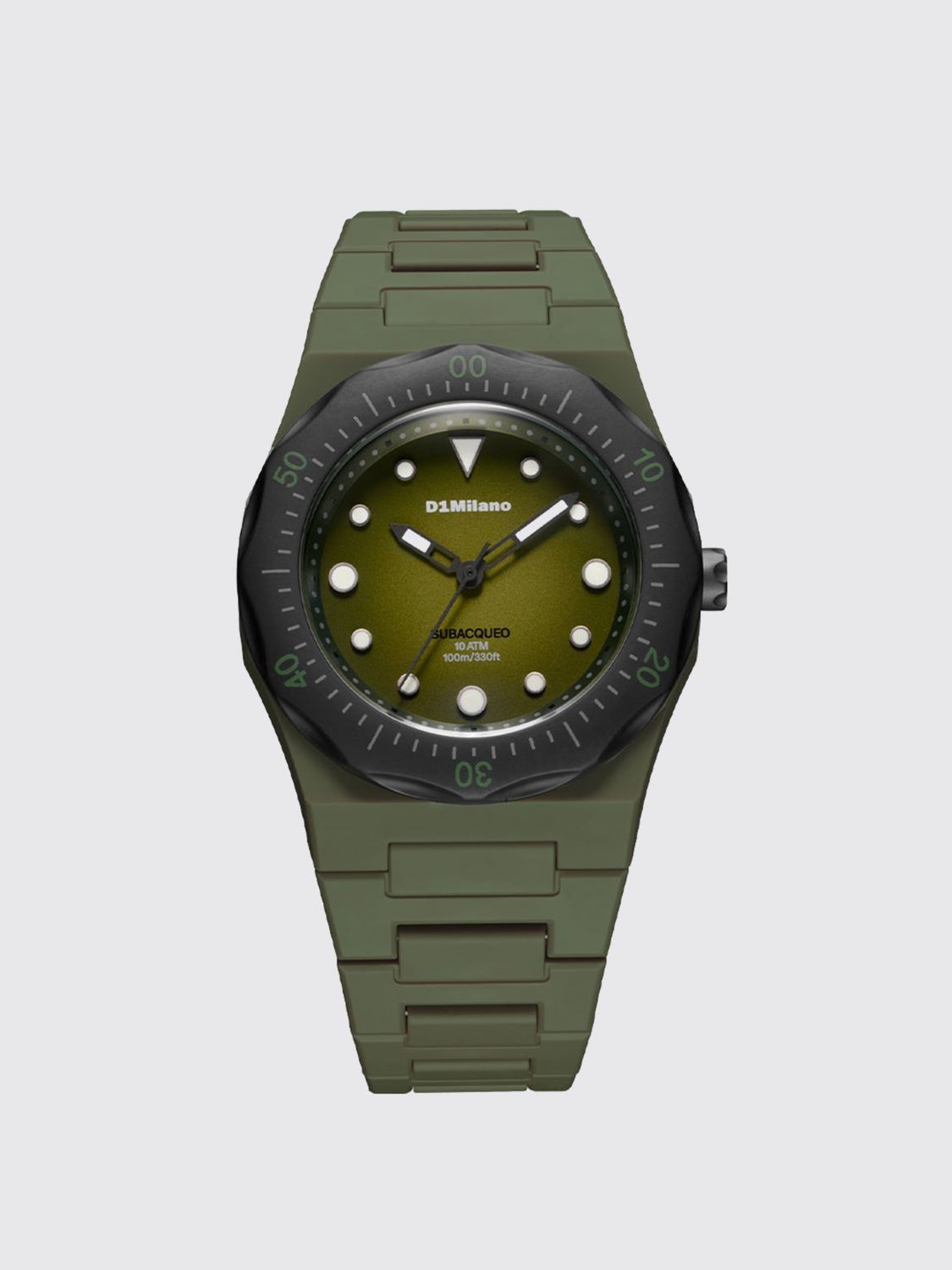 D MILANO Watch Men color Green D MILANO Watch Men color Green