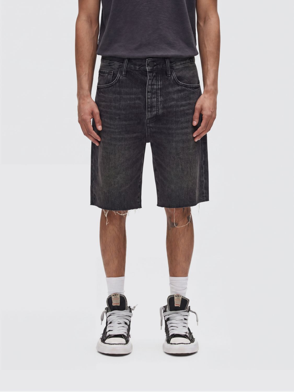 PURPLE Shorts Men color Black PURPLE Shorts Men color Black