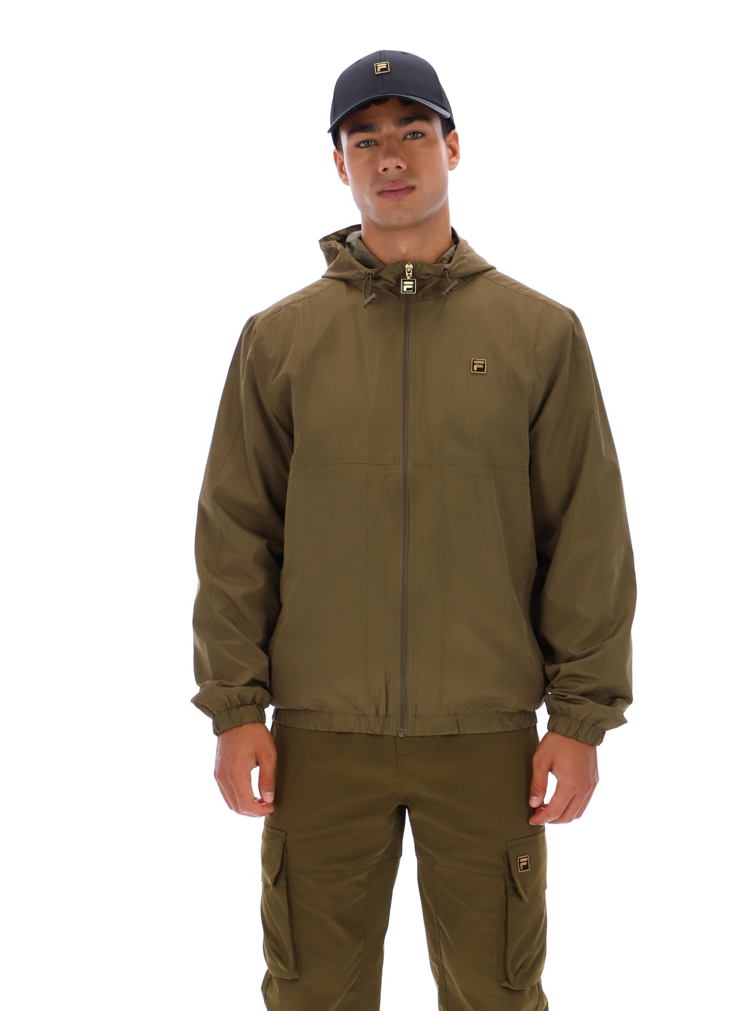 Dark Olive Ian Full Zip Jacket Dark Olive Ian Full Zip Jacket