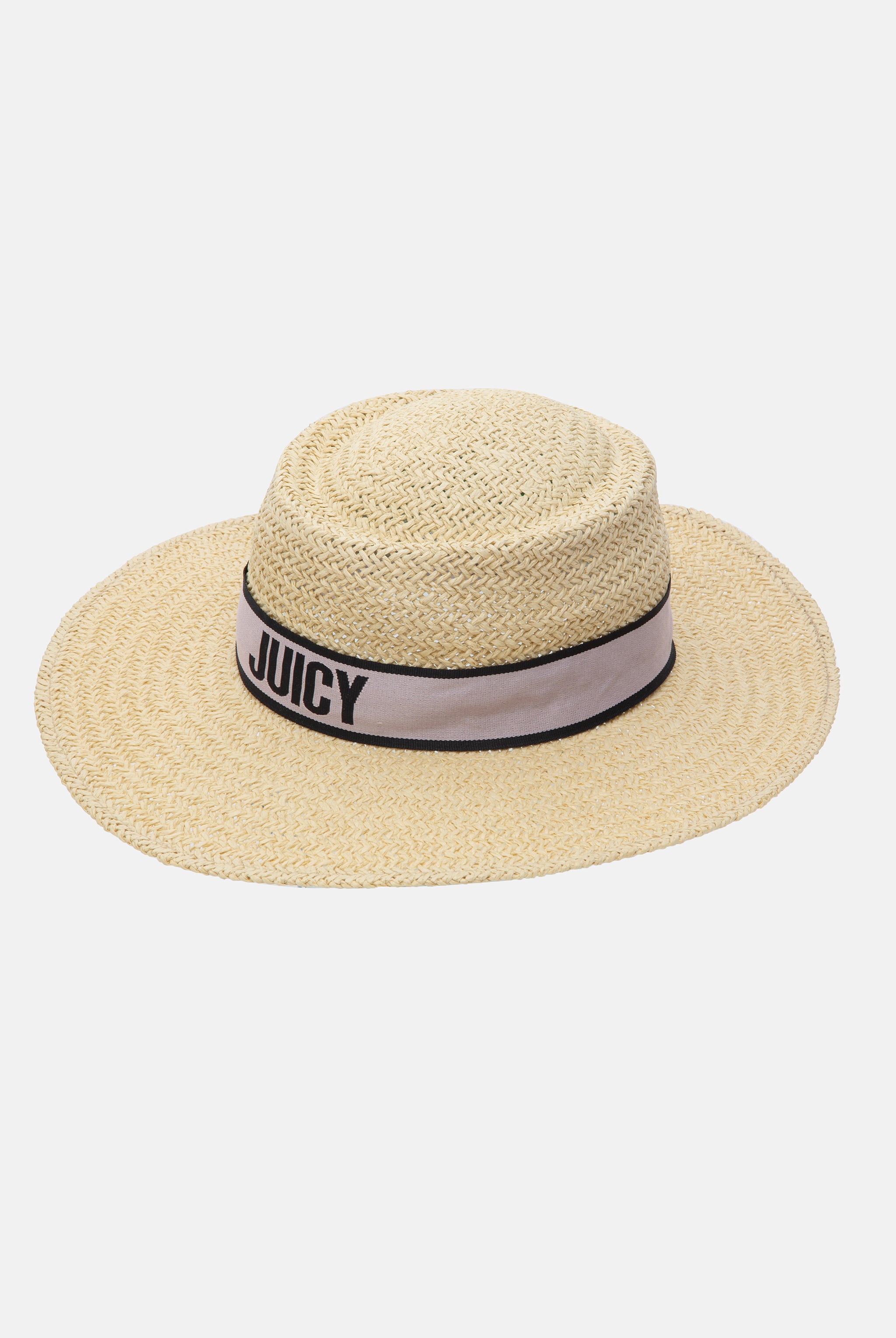 BLACK STRAW HAT WITH BRANDED RIBBON – ONE Black BLACK STRAW HAT WITH BRANDED RIBBON – ONE Black