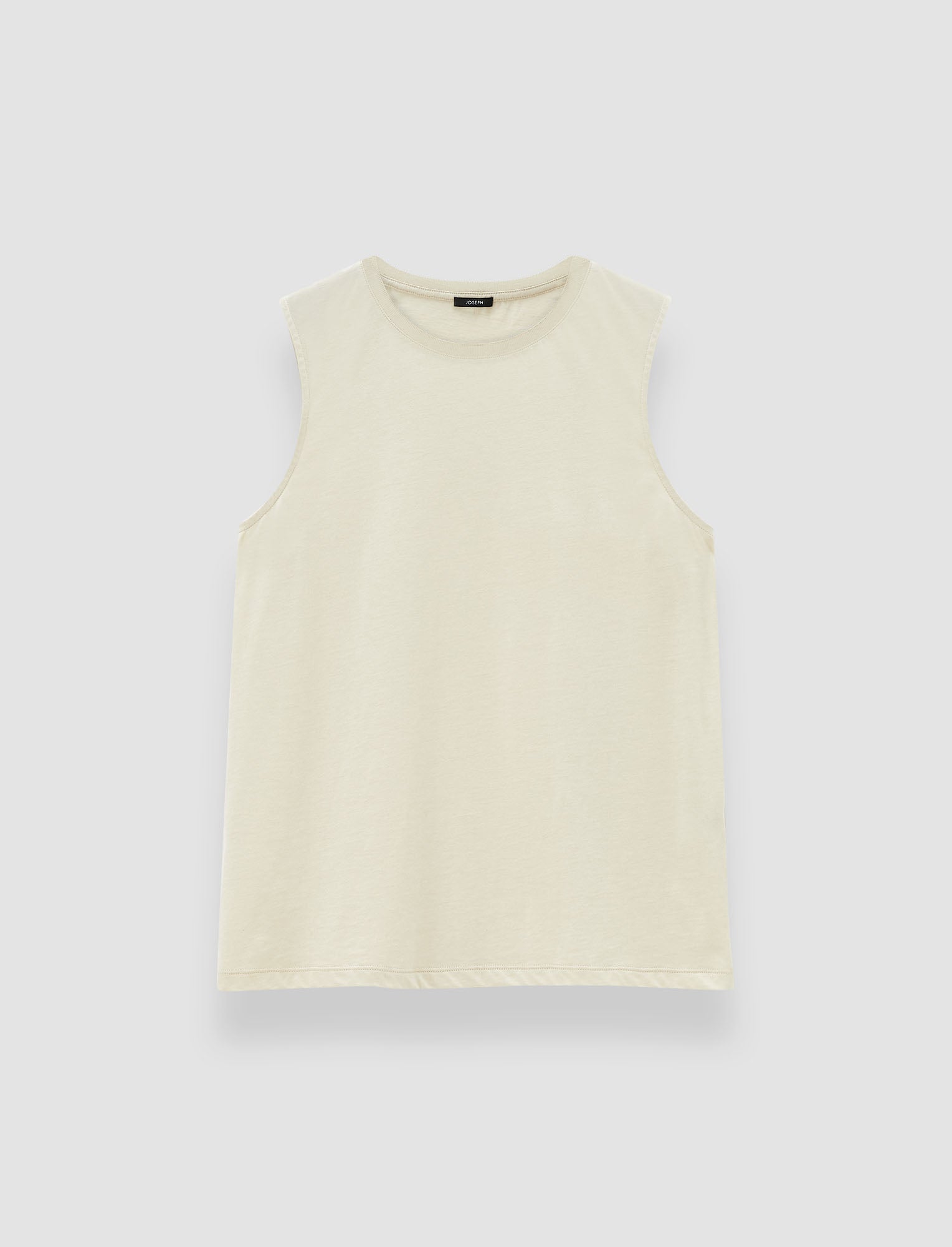 Cotton Silk Jersey Tank Top