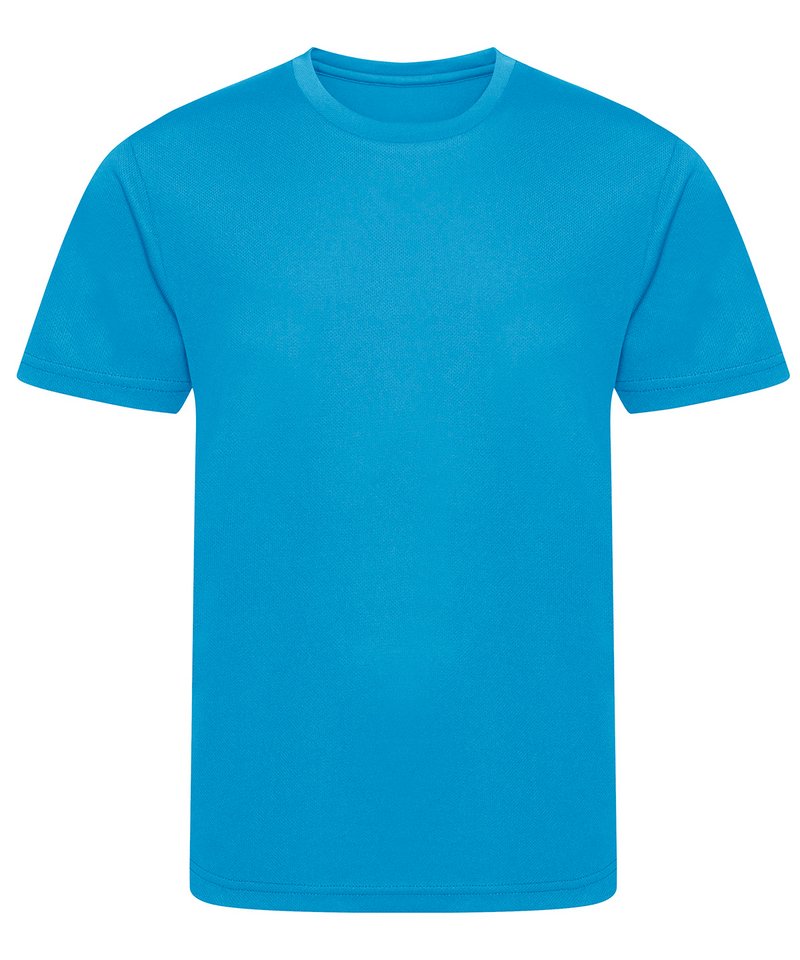 Recycled Polyester shirt: Kids – Sapphire Blue Recycled Polyester shirt: Kids – Sapphire Blue