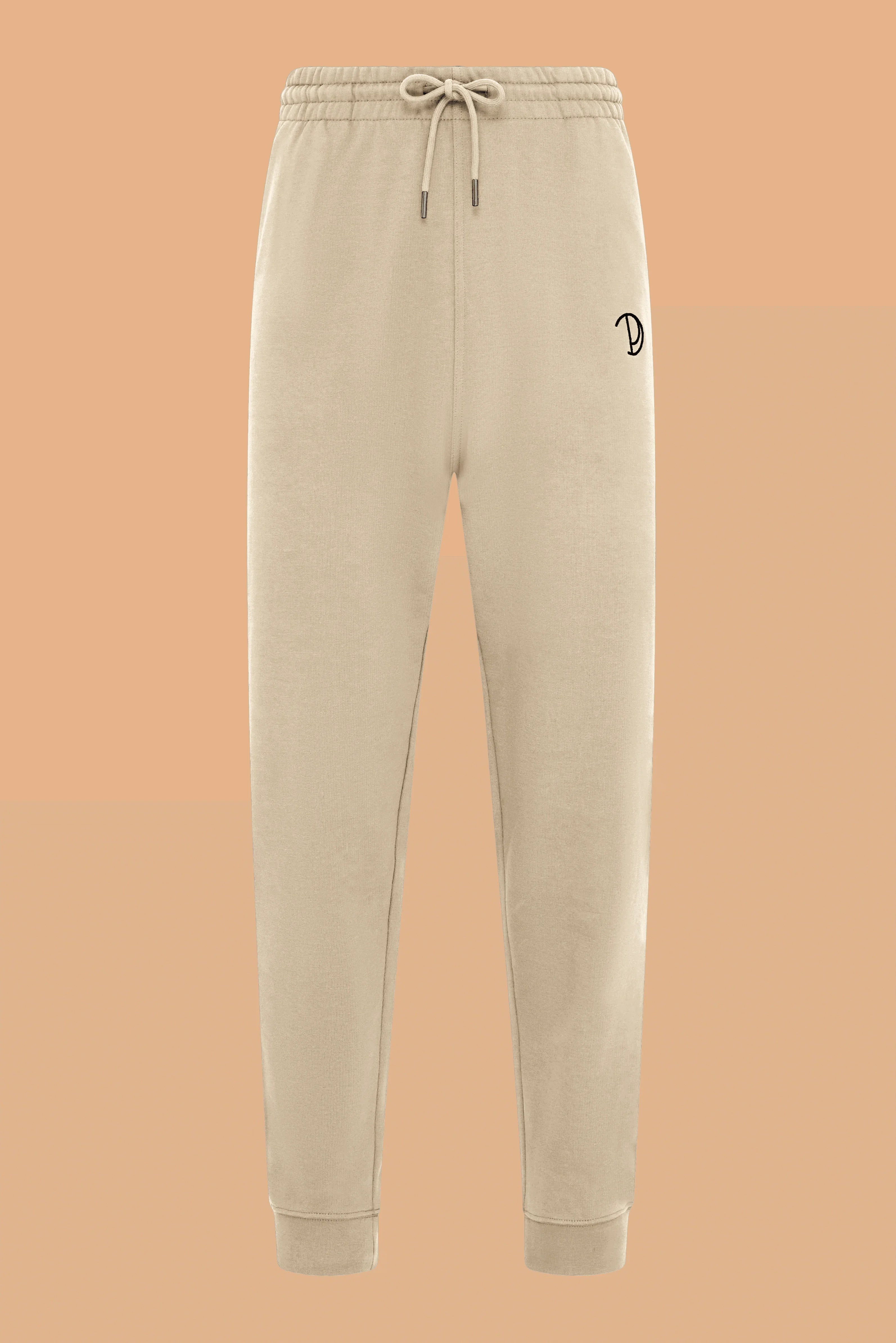 Embroidered P Joggers – Natural Raw X Embroidered P Joggers – Natural Raw X