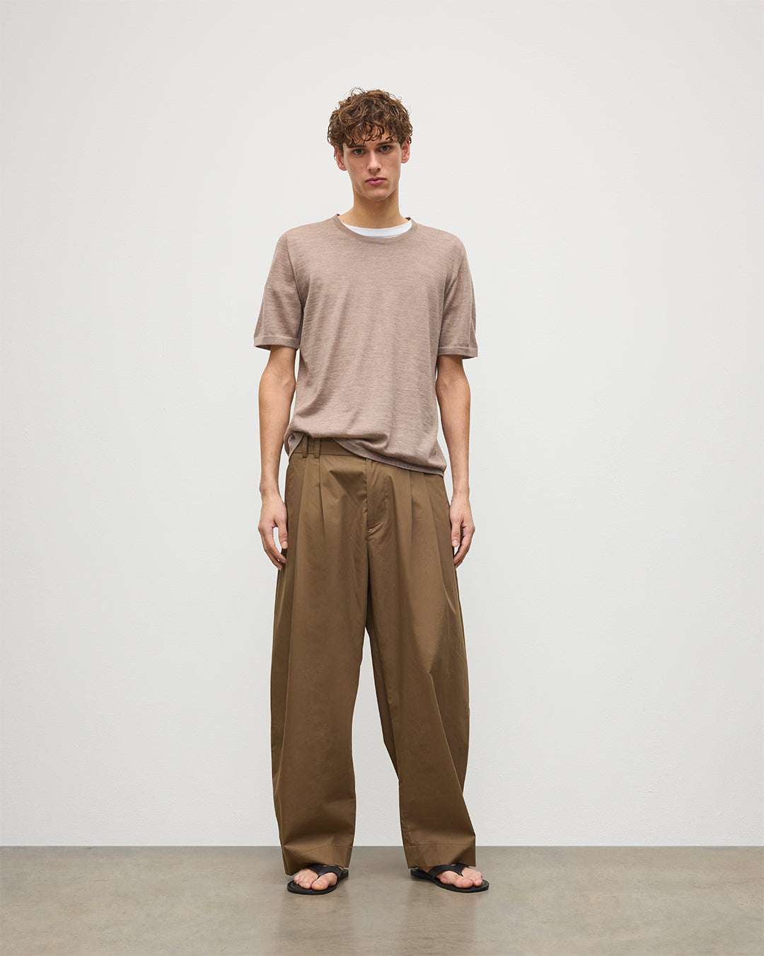 Boyd Light Brown Superfine Cashmere Shirt Boyd Light Brown Superfine Cashmere Shirt