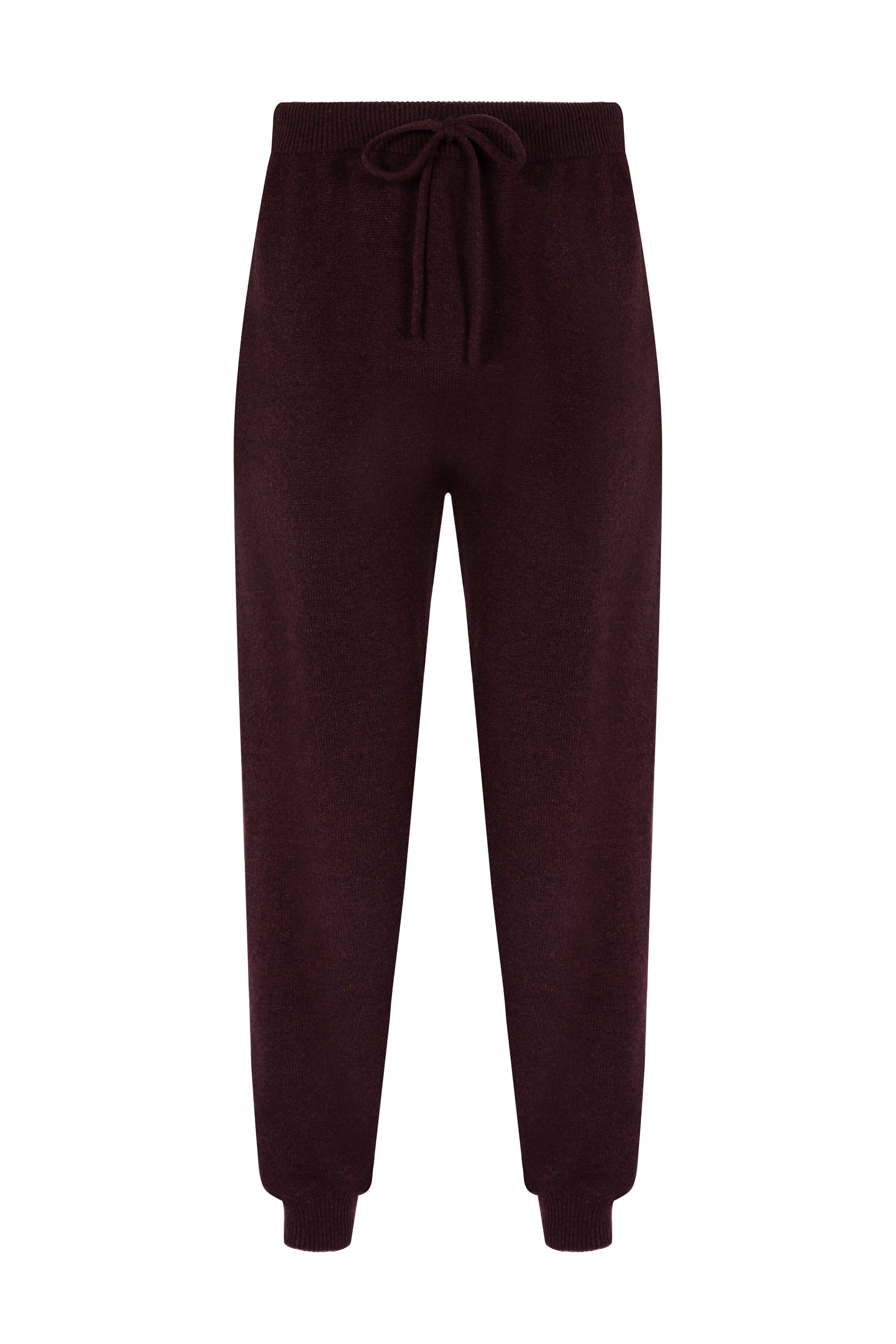 Seamless Cashmere Cuffed Dark Brown Joggers Seamless Cashmere Cuffed Dark Brown Joggers