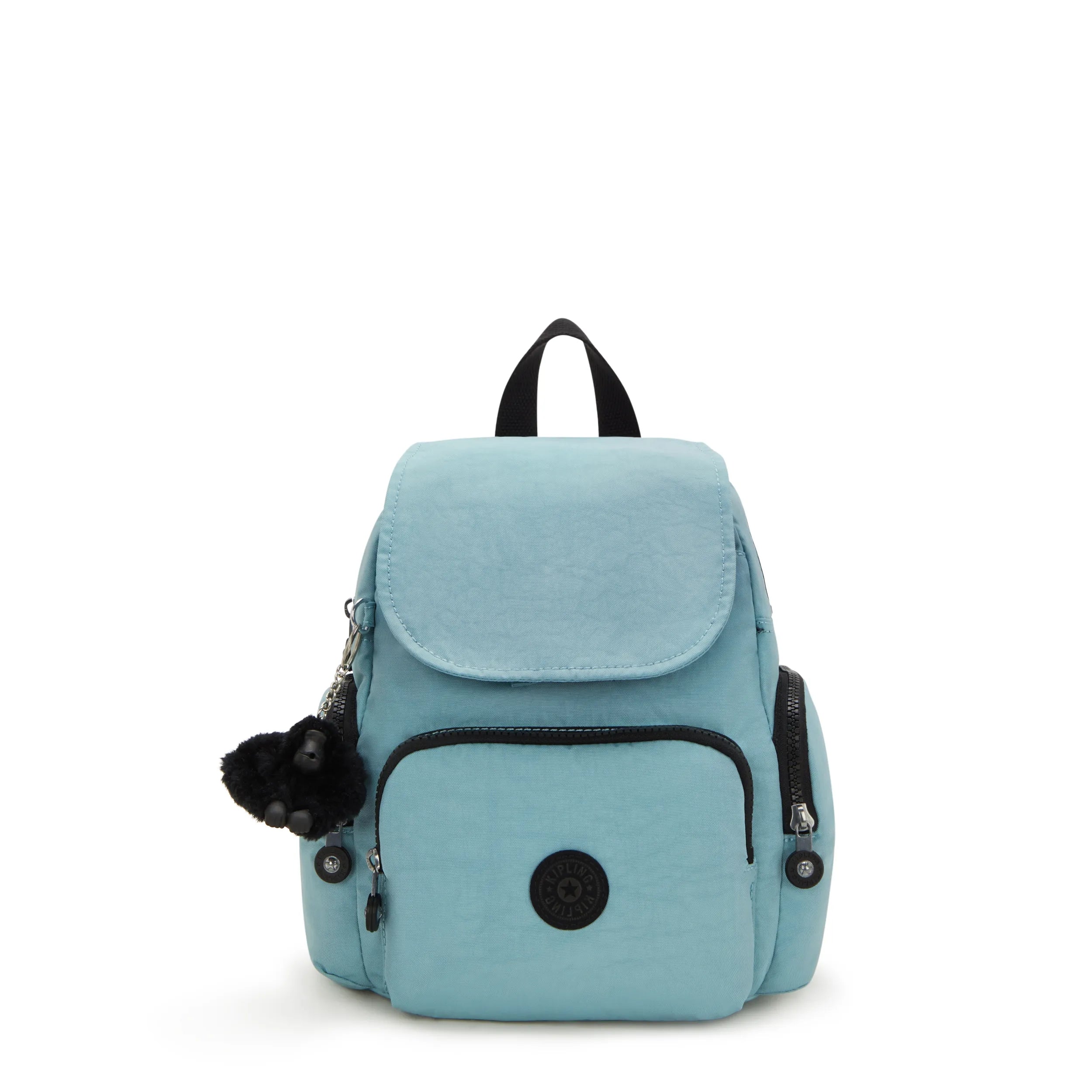 Kipling Mini Backpack With Adjustable Straps Blue % Recycled Polyamide, % Polyamide Kipling Mini Backpack With Adjustable Straps Blue % Recycled Polyamide, % Polyamide