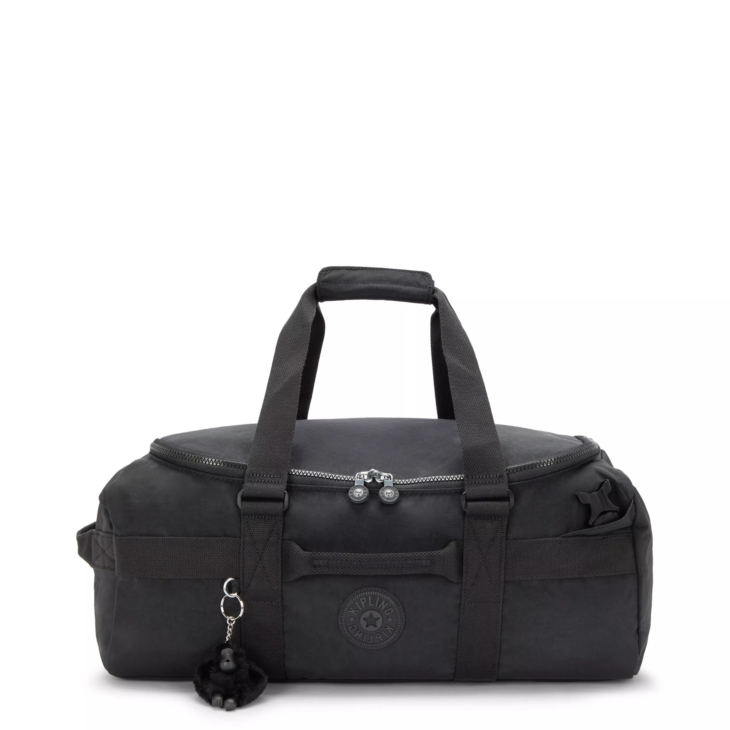 Kipling Compact Convertible Weekender Backpack Black % Polyamide Kipling Compact Convertible Weekender Backpack Black % Polyamide