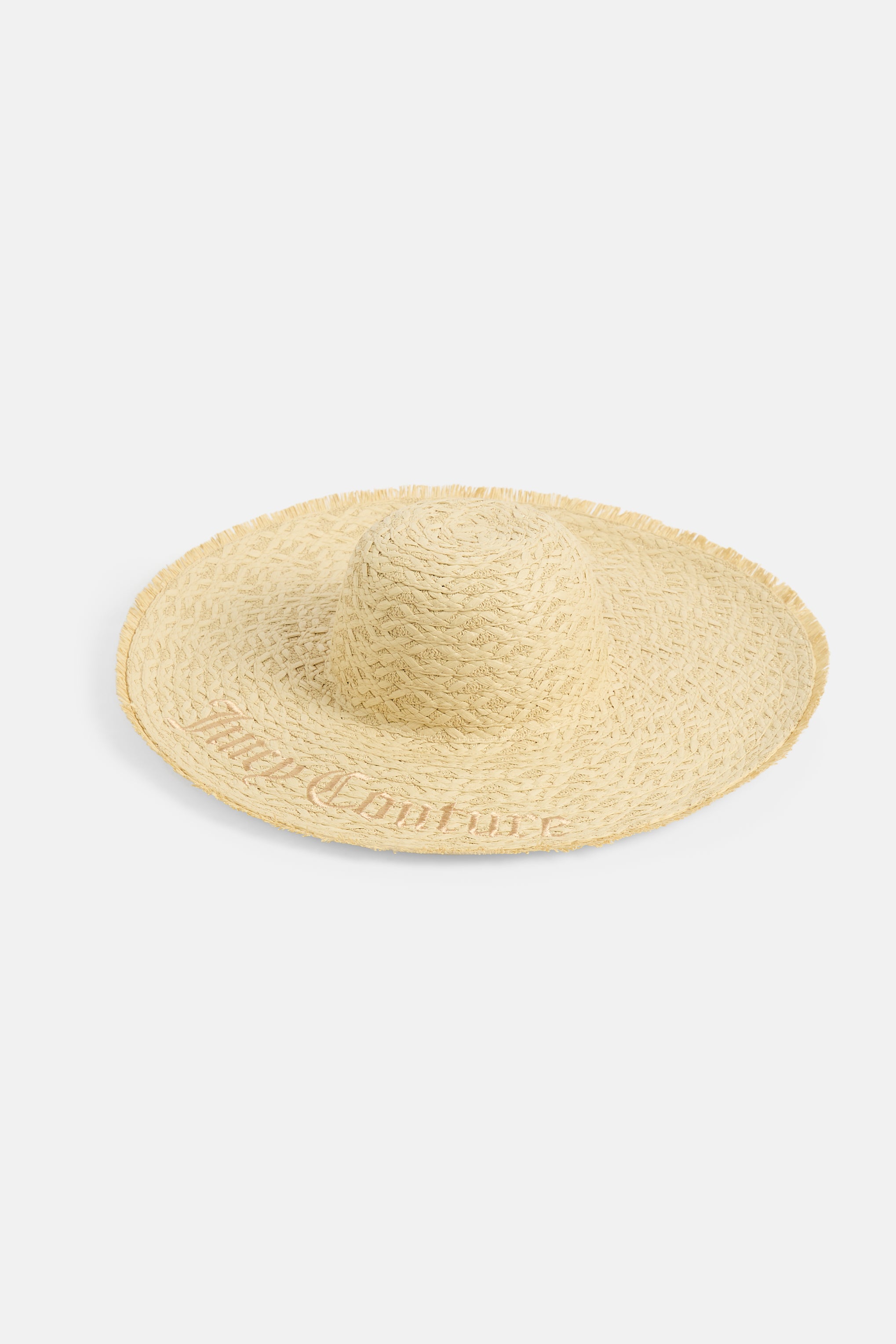 NATURAL OVERSIZED STRAW HAT – ONE Beige NATURAL OVERSIZED STRAW HAT – ONE Beige