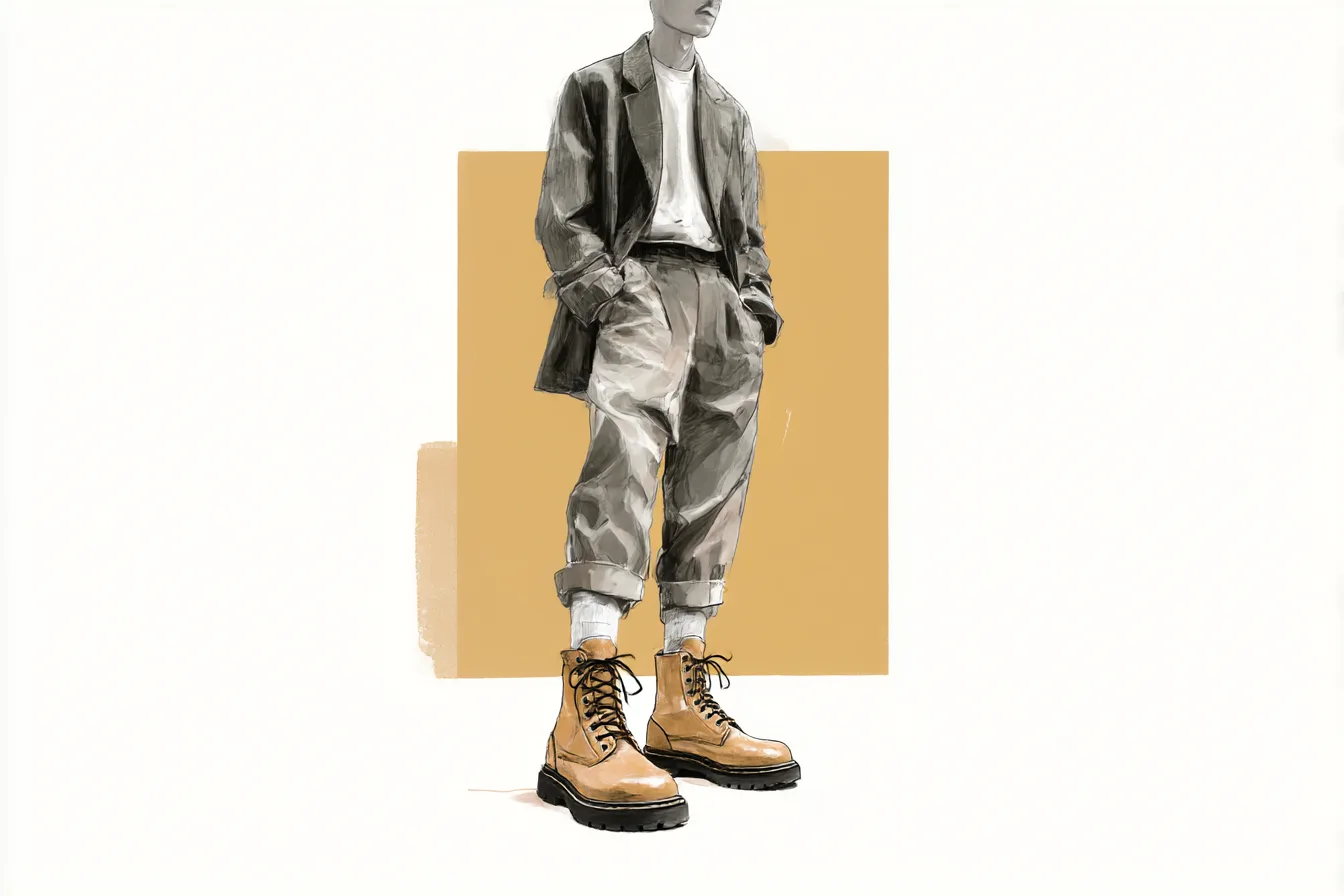 Lace Up Boots That Go With Most Things