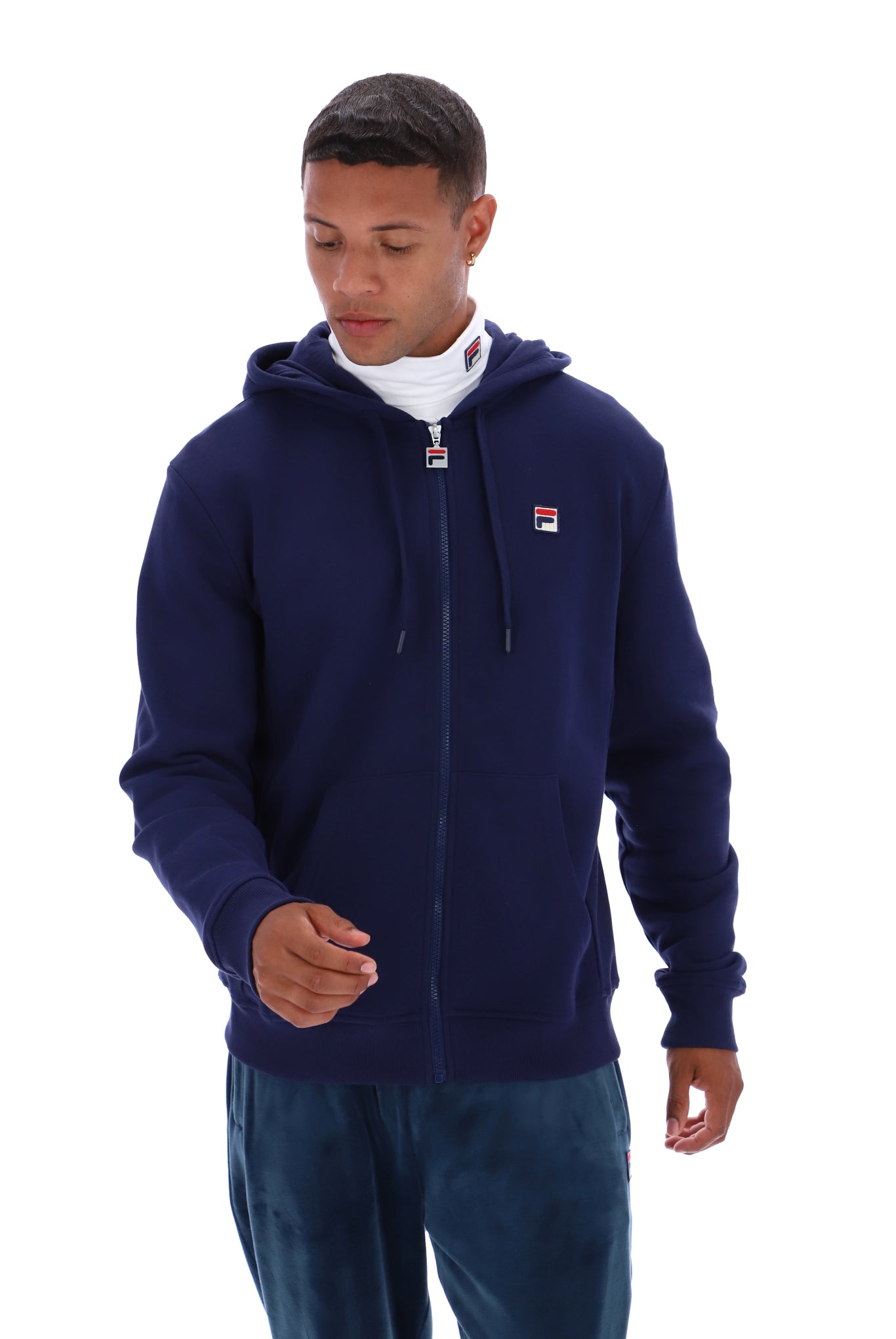 Lucian Essential Hoodie With Ribbed Side Panels Lucian Essential Hoodie With Ribbed Side Panels