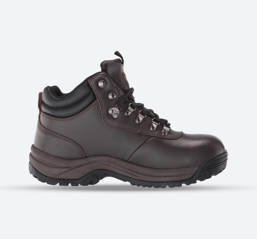 Mens Wide Fit Propet MBRO Cliff Walker Boots, Bronco&Brown E Mens Wide Fit Propet MBRO Cliff Walker Boots, Bronco&Brown E