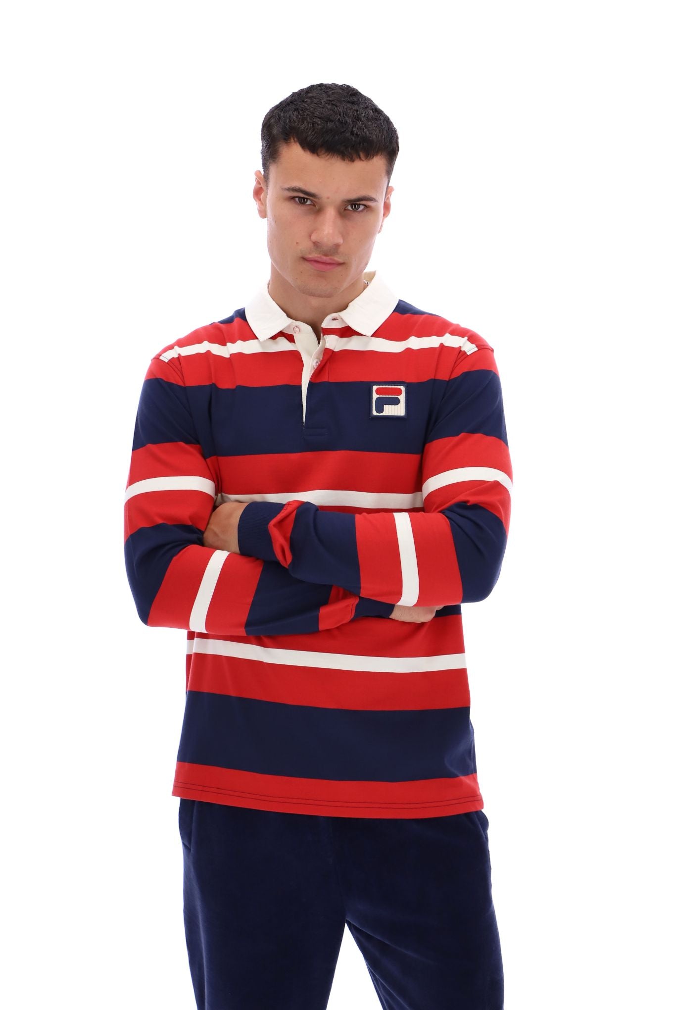 Matteo Striped Rugby Shirt – Matteo Striped Rugby Shirt –