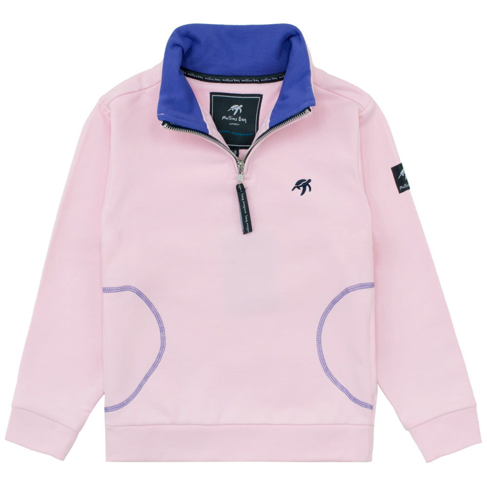 Childrens West Coast Sweatshirt – Ice Pink – – YRS Childrens West Coast Sweatshirt – Ice Pink – – YRS