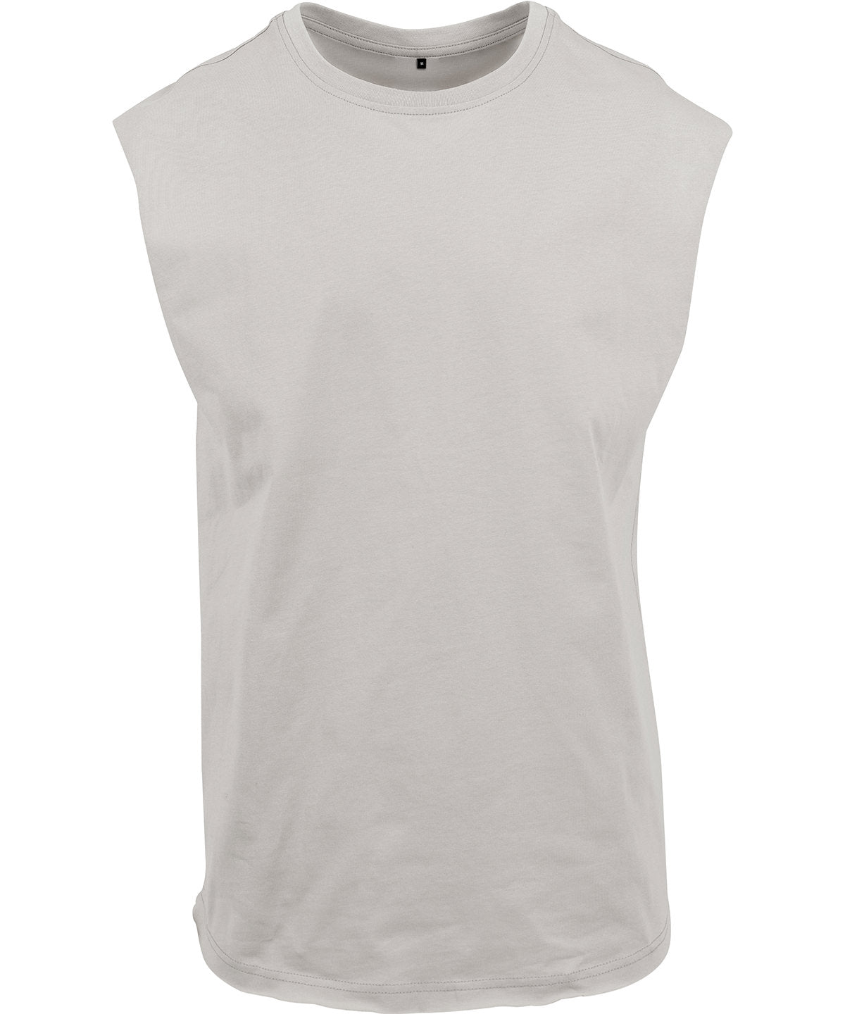 Organic Sleeveless shirt: Mens – Light Asphalt Organic Sleeveless shirt: Mens – Light Asphalt
