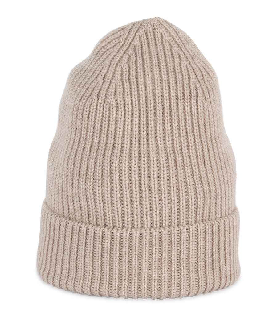 Merino Wool Beanie – ONE Wet Sand Heather Merino Wool Beanie – ONE Wet Sand Heather