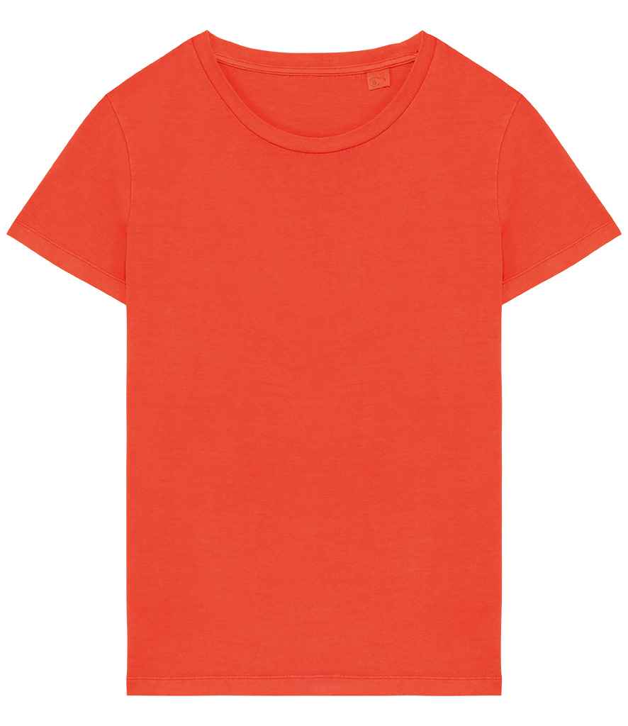 Organic Ladies Faded shirt – M Washed Paprika Organic Ladies Faded shirt – M Washed Paprika
