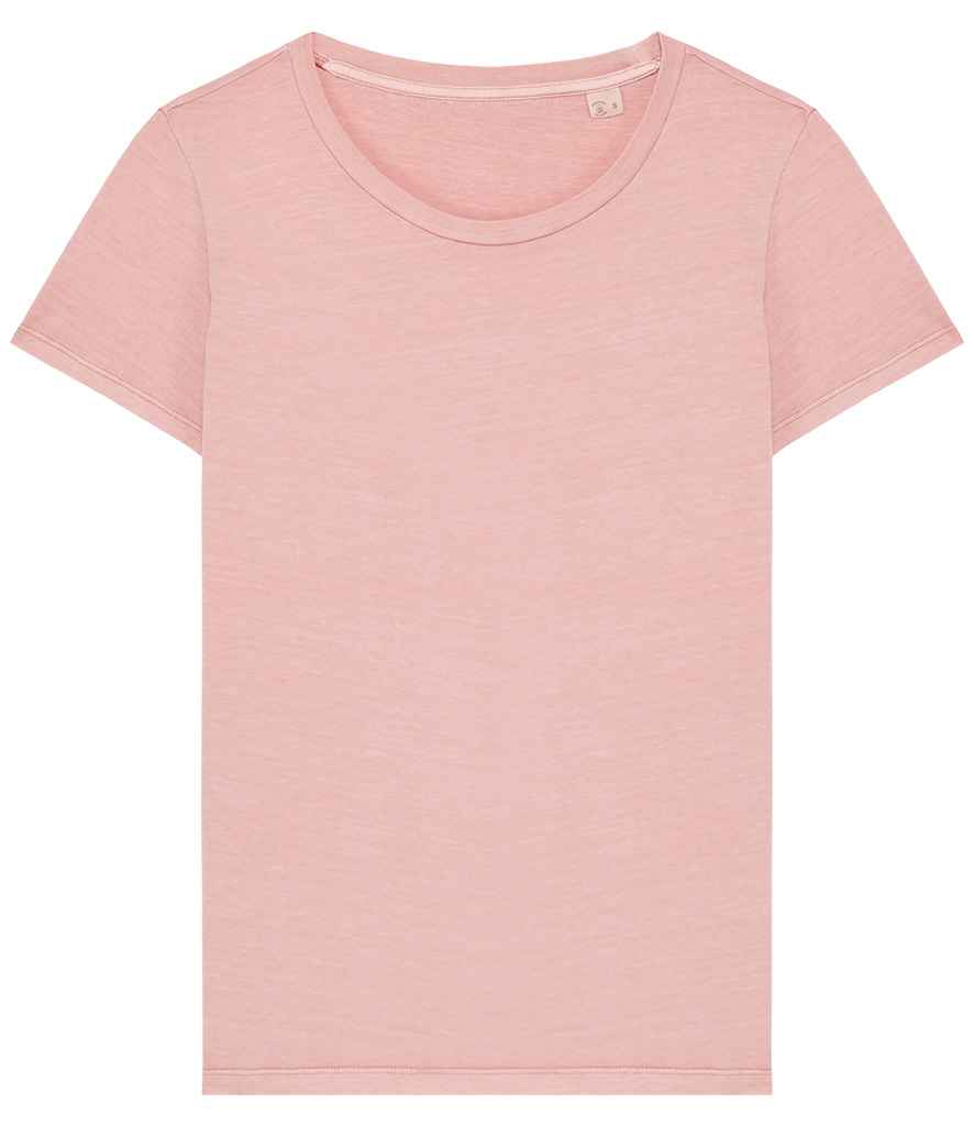 Organic Ladies Faded shirt – M Washed Petal Rose Organic Ladies Faded shirt – M Washed Petal Rose