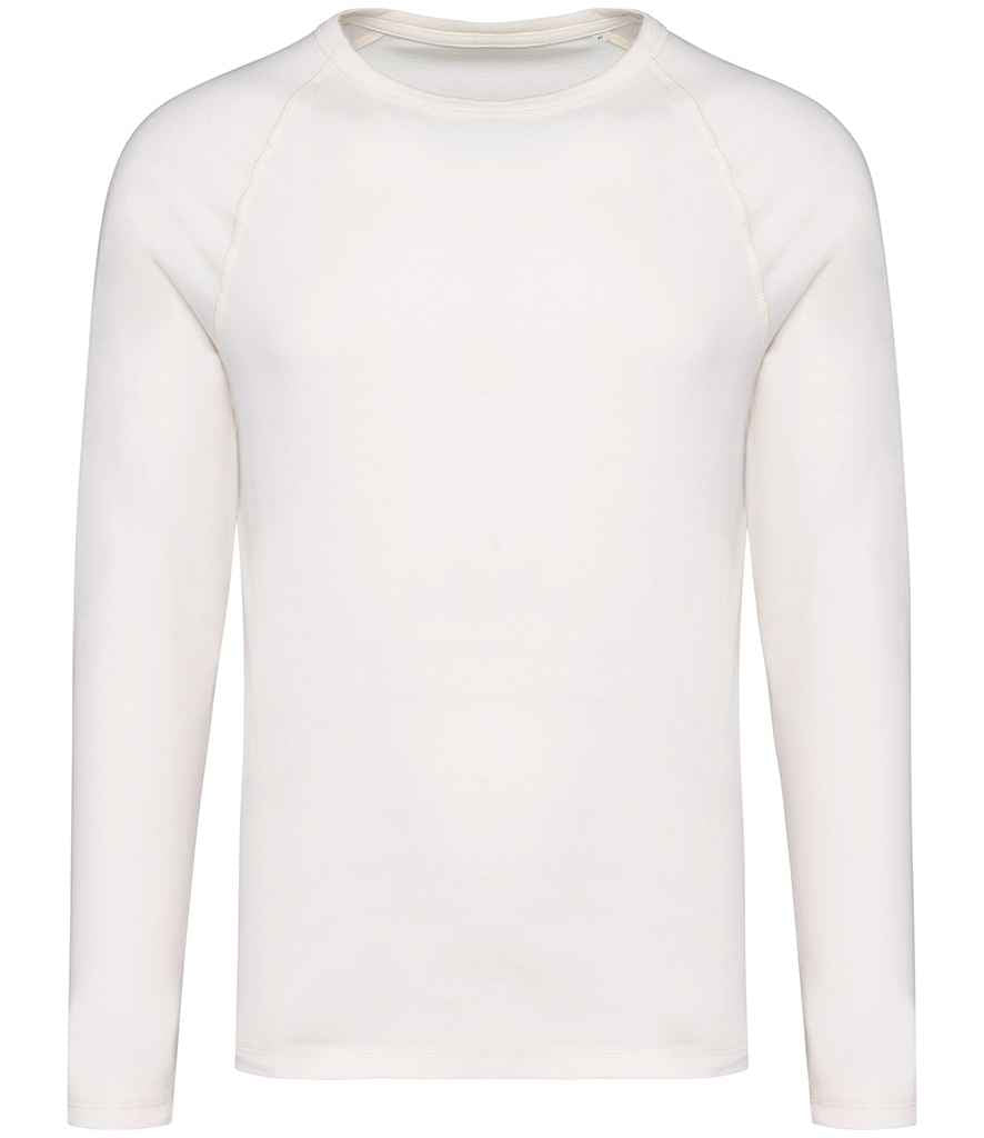 Organic Raglan Long Sleeve Washed Shirt – Washed Ivory Organic Raglan Long Sleeve Washed Shirt – Washed Ivory