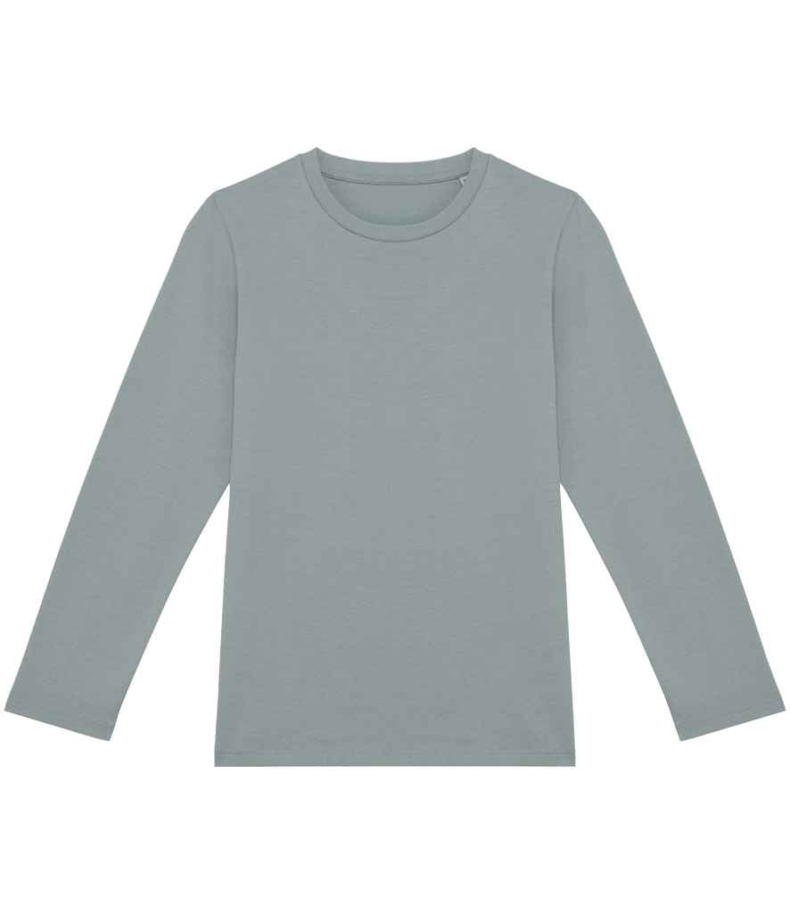 Organic Cotton Kids Long Sleeve shirt – – Jade Green Organic Cotton Kids Long Sleeve shirt – – Jade Green
