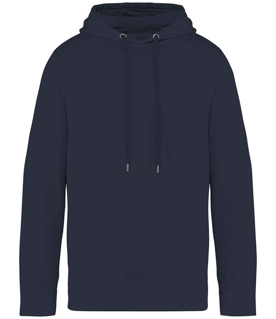 Organic French Terry Hoodie: Unisex – Washed Navy Organic French Terry Hoodie: Unisex – Washed Navy