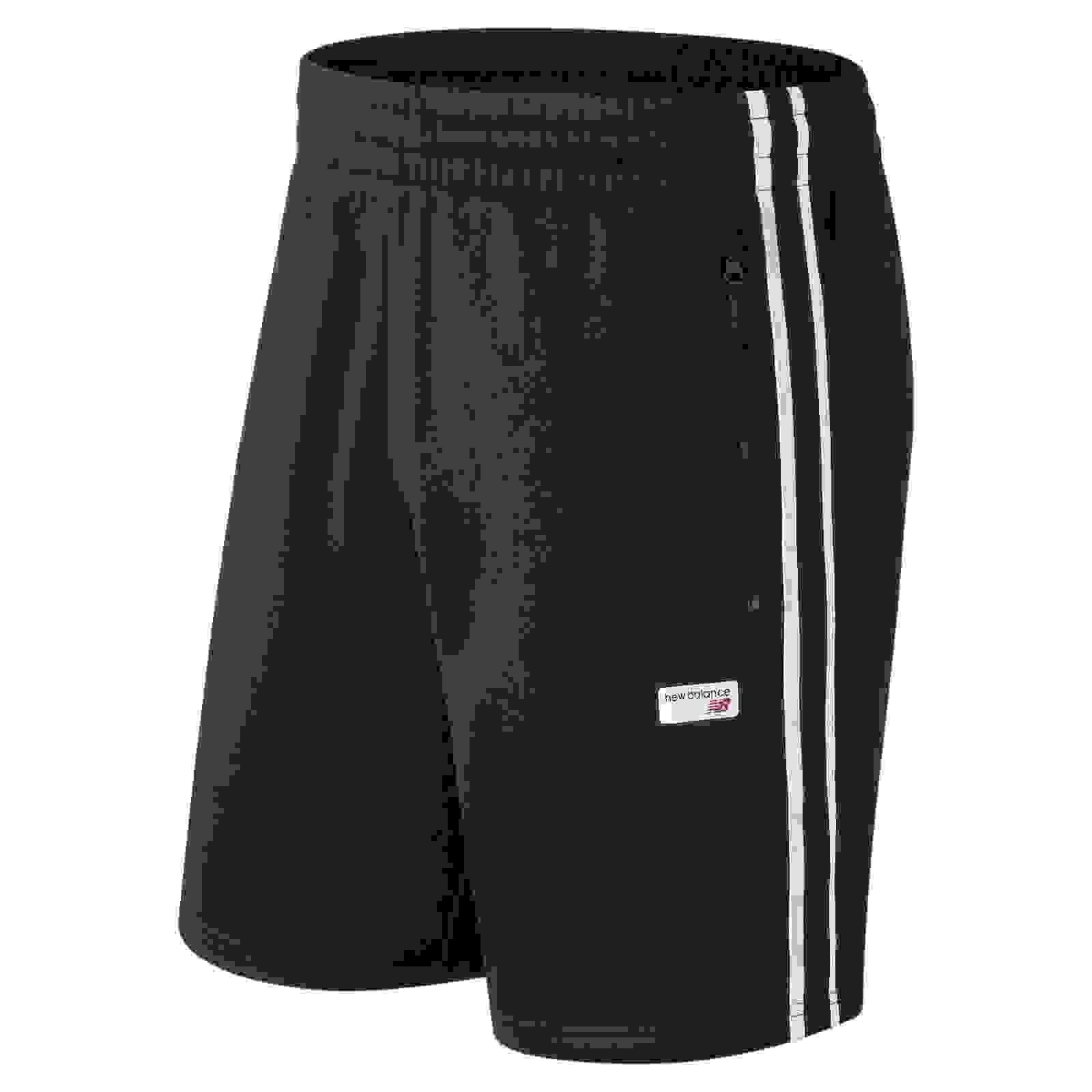 New Balance Athletics Retro Casual Shorts – Black – M Black
