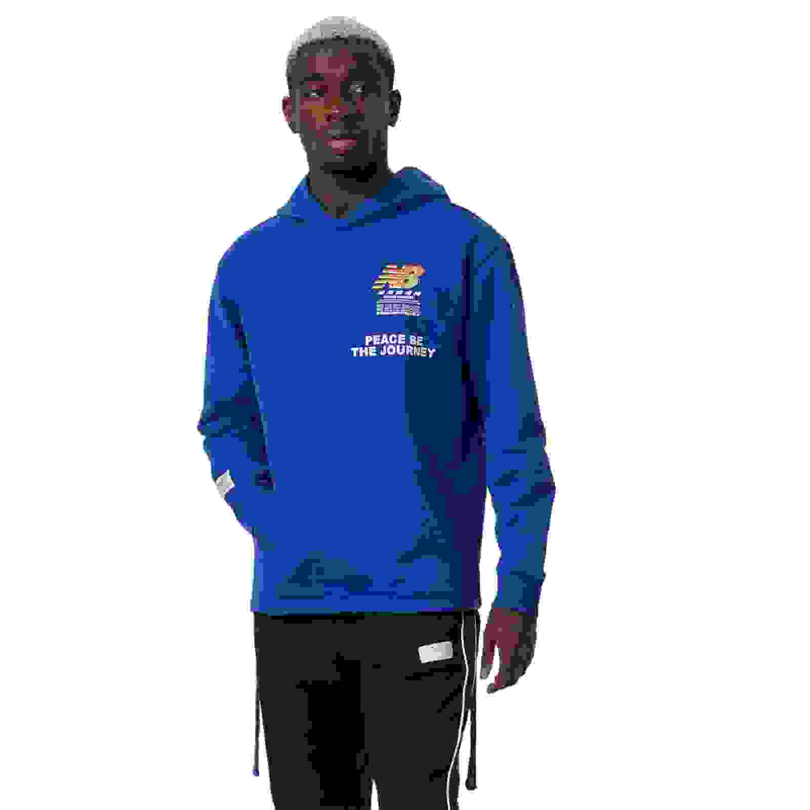 New Balance x Salehe Bembury PBJ Bembury Hoodie – Blue – Blue New Balance x Salehe Bembury PBJ Bembury Hoodie – Blue – Blue