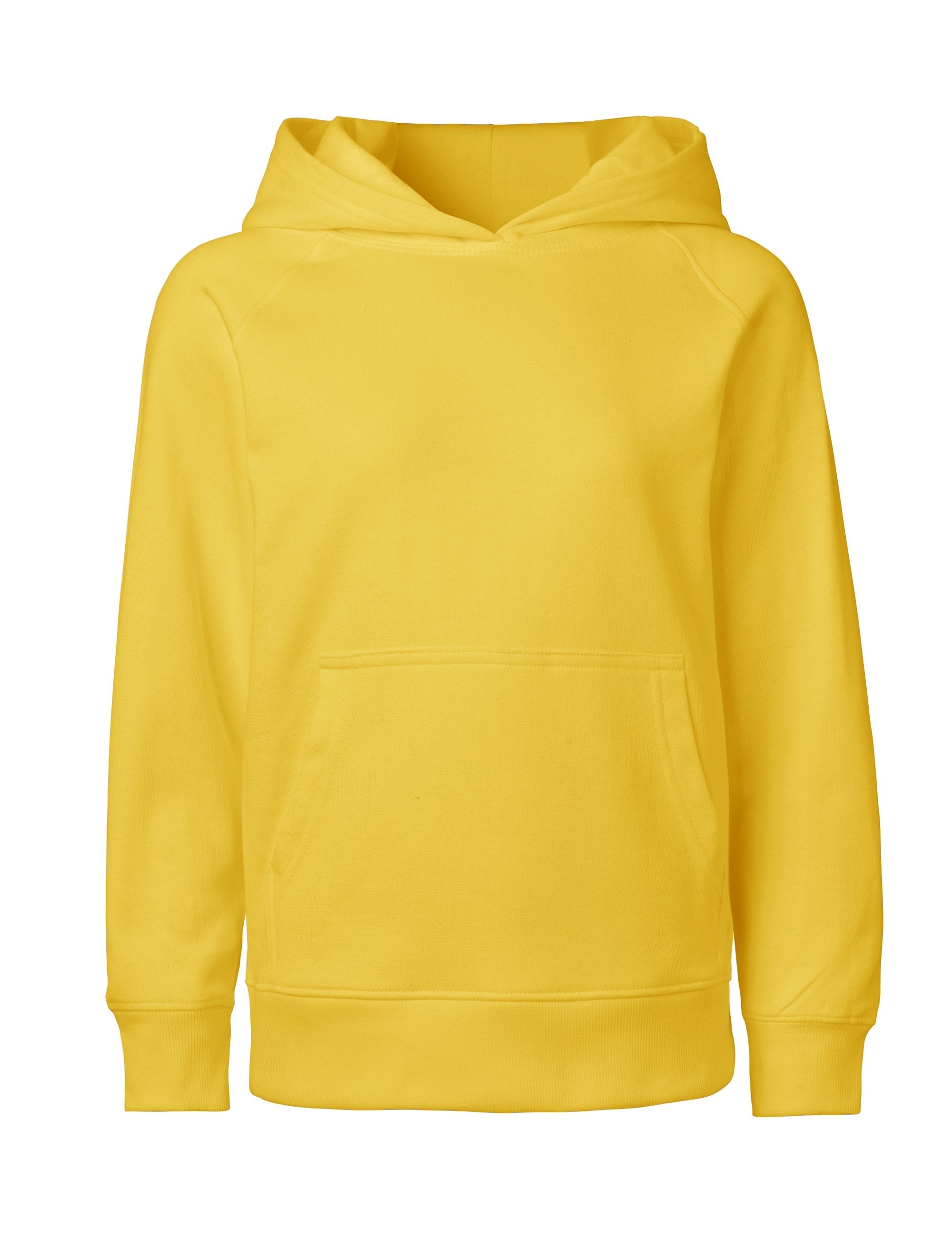 Fairtrade Organic Kids Hoodie – Yellow Fairtrade Organic Kids Hoodie – Yellow