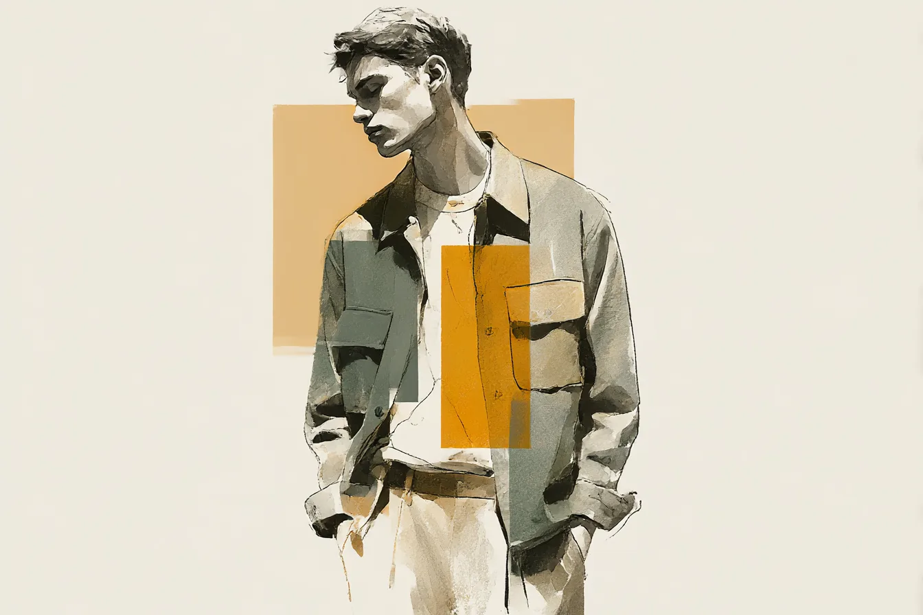 Overshirts With Lined Detail Done Properly