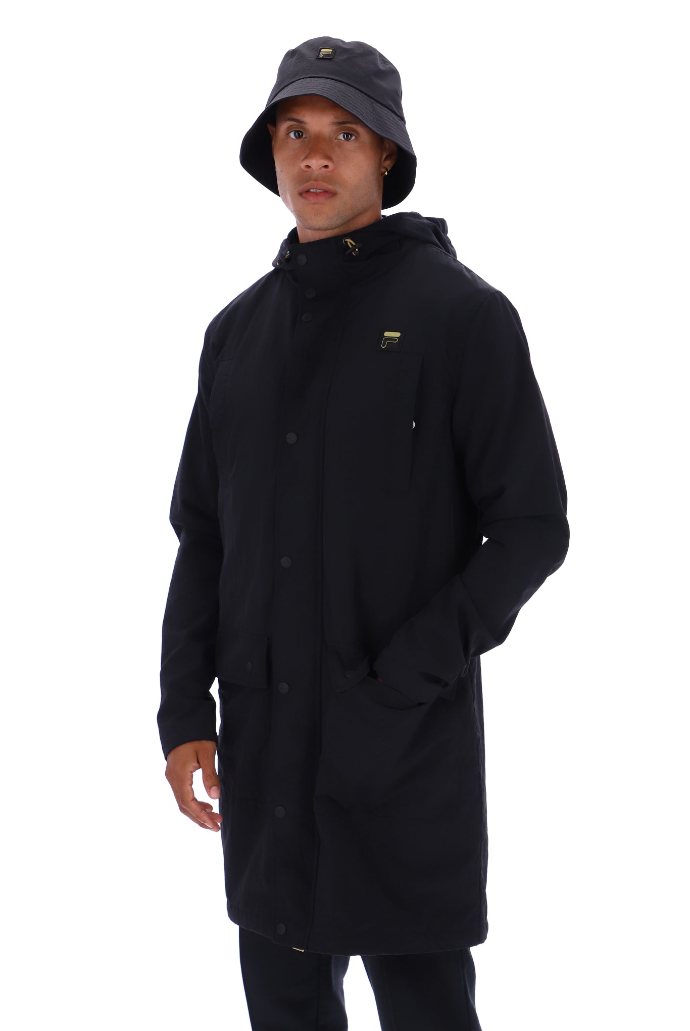 Pezza Parka Nylon Longline Jacket With Fleece Lining – Pezza Parka Nylon Longline Jacket With Fleece Lining –