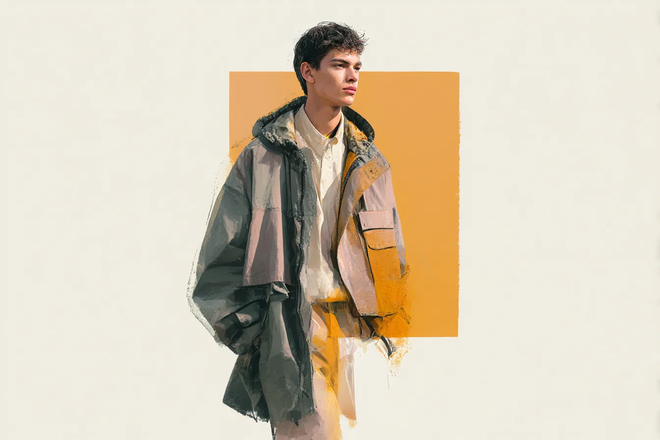 Parkas With a Elasticated Edge That Works