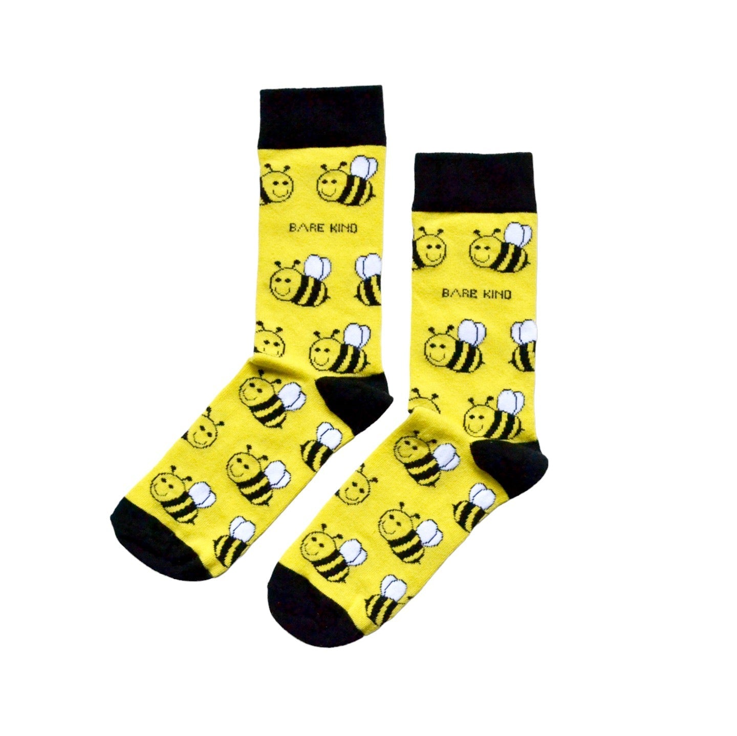 Save the Bees Bamboo Socks – Adult – Save the Bees Bamboo Socks – Adult –